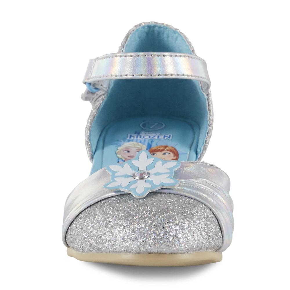 Disney Toddler Girls' Silver Dress Shoe