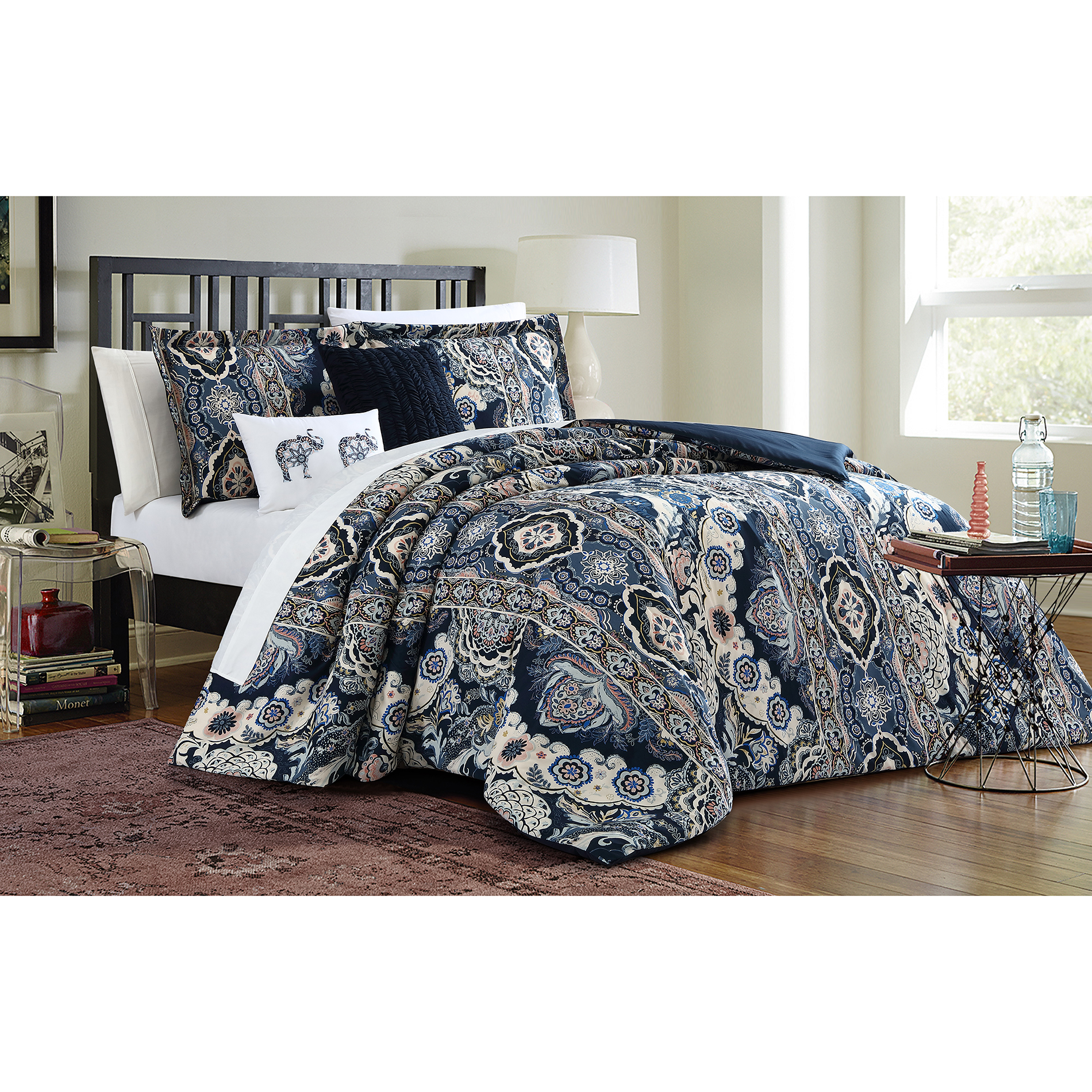 Essential Home 5pc. Comforter Set &#8211; Delilah