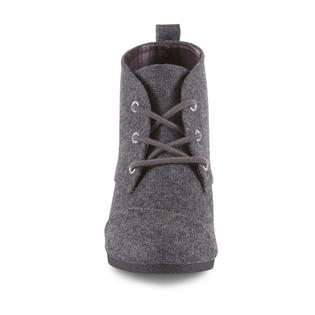 attention wedge booties