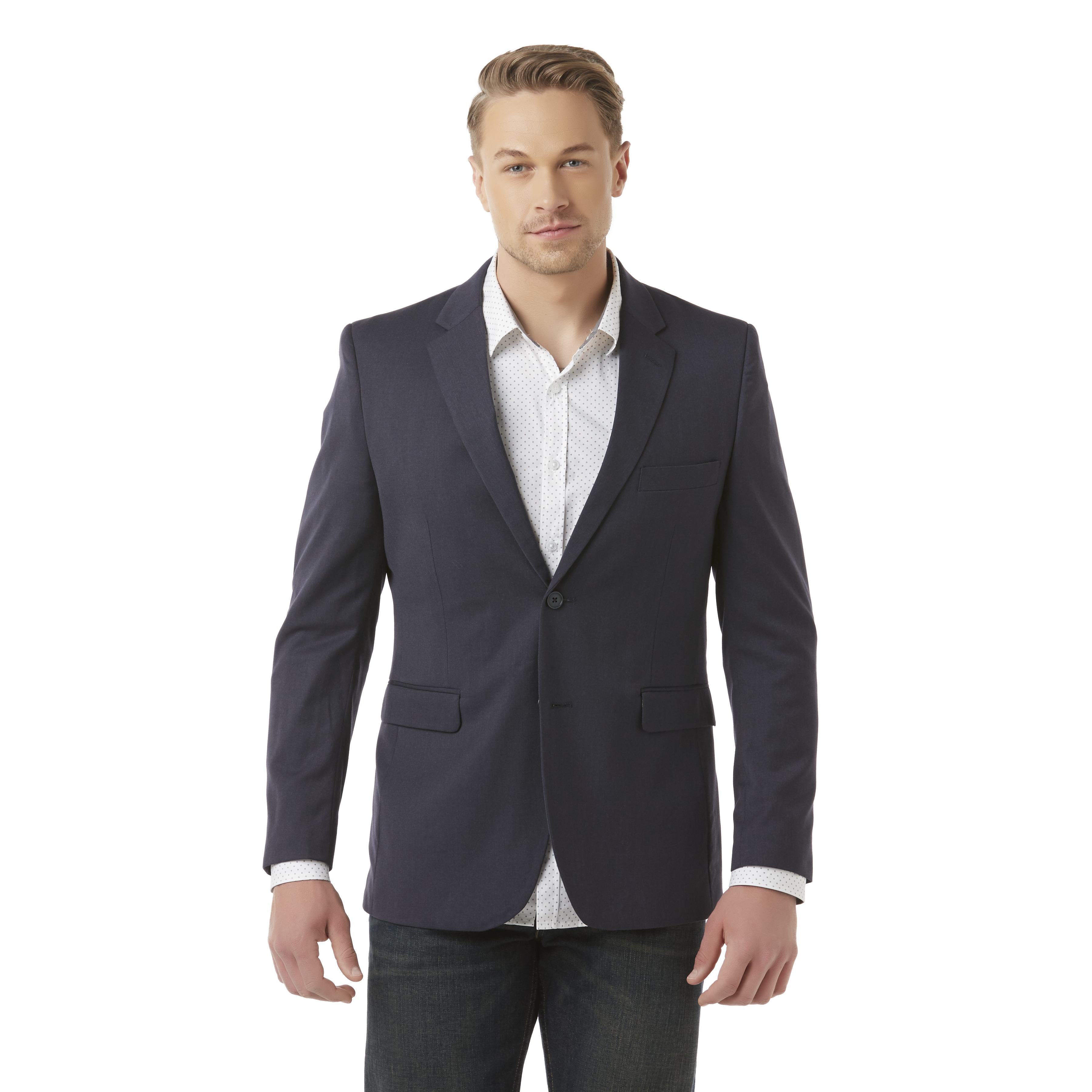 Arrow Men's Modern Fit Suit Jacket, Blue | Shop Your Way ...