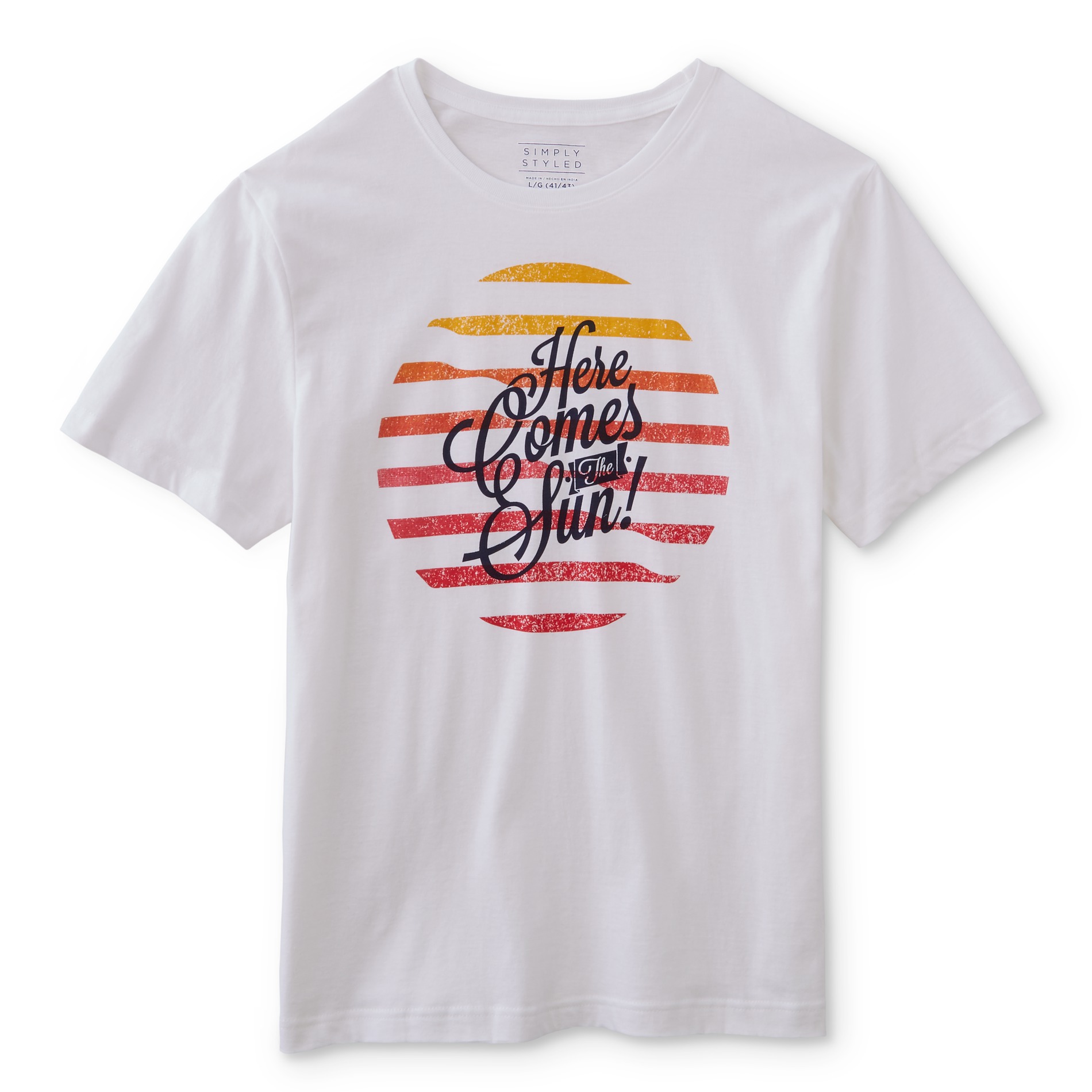 Simply Styled Men's Graphic T-Shirt-Here Comes the Sun