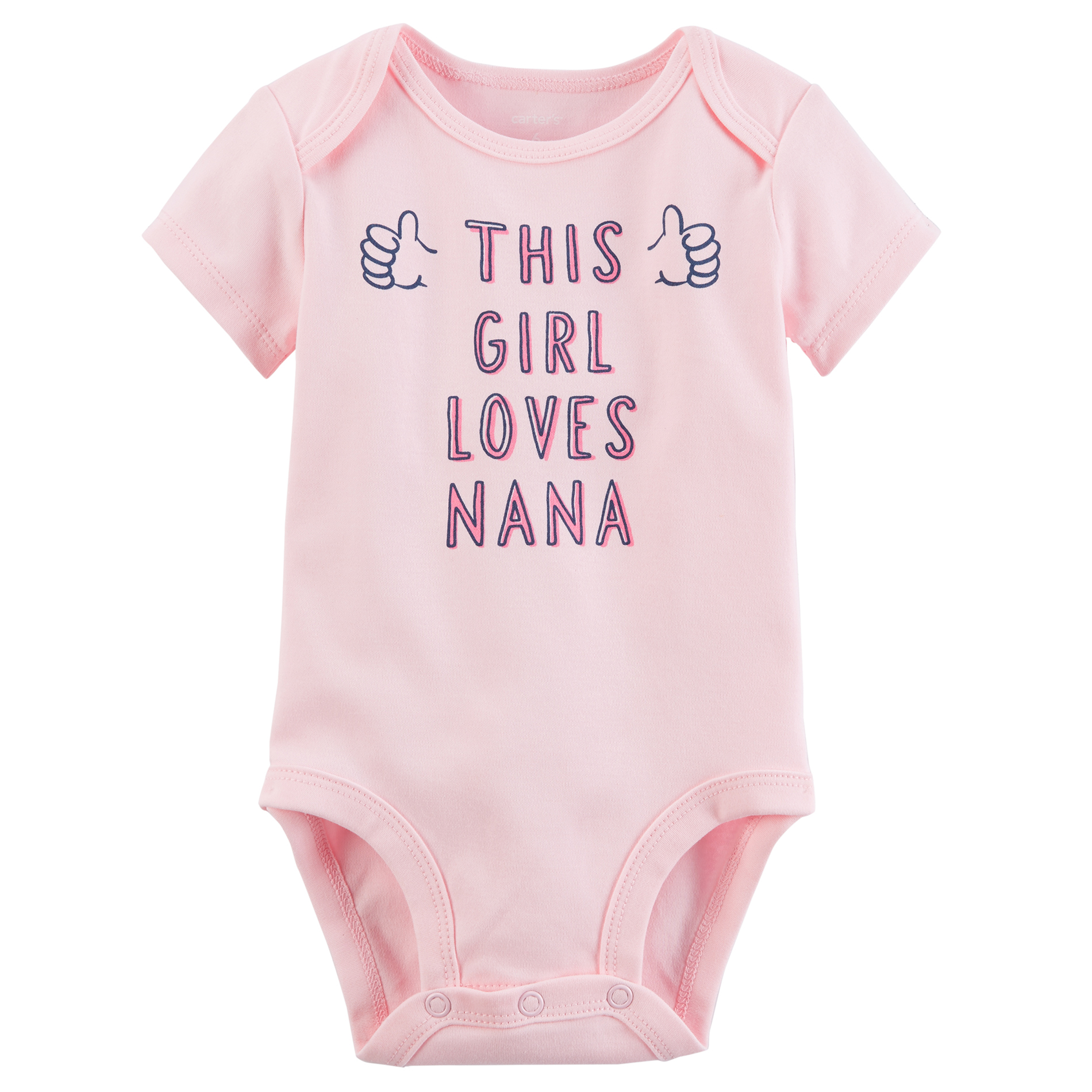 Carter's Infant Girls&#8217; Short-Sleeve Bodysuit - This Girl Loves Nana