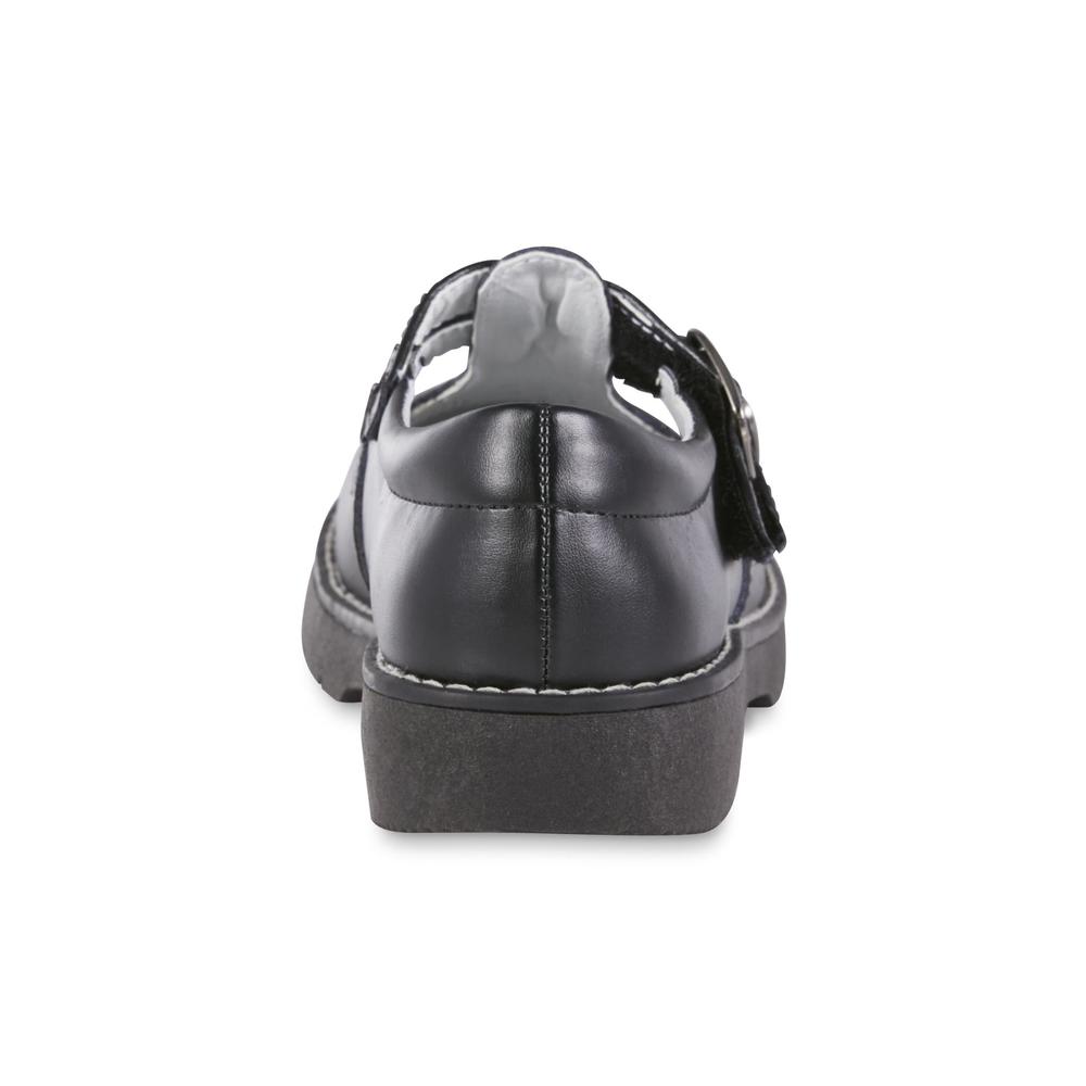 Thom McAn Girl's Abbey Black T-Strap Mary Jane