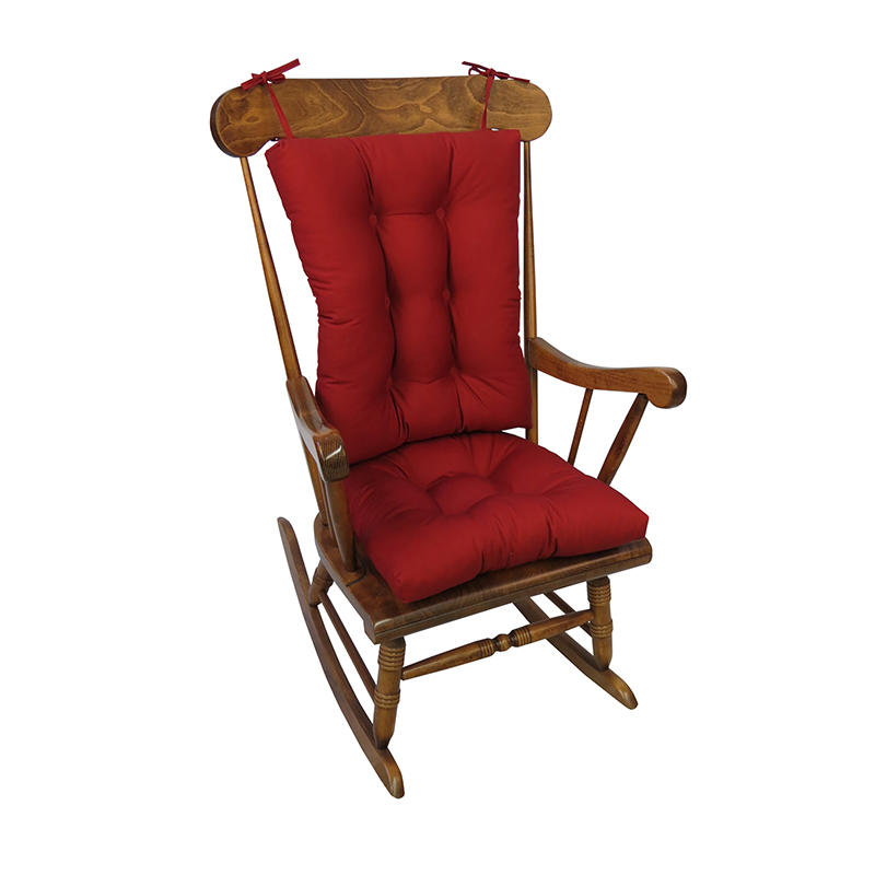 The Gripper Twill Jumbo Rocking Chair Cushions