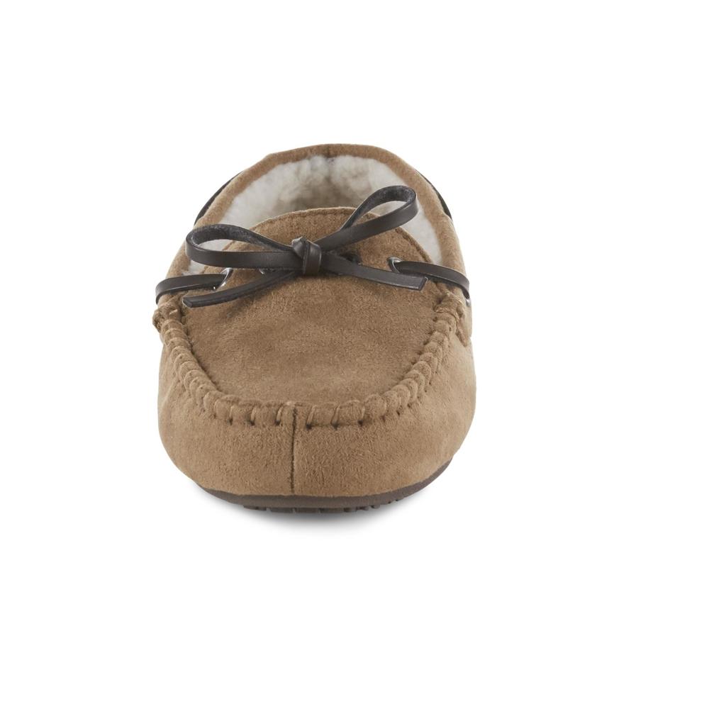 Route 66 Boys' Dylan Brown Moccasin Slipper