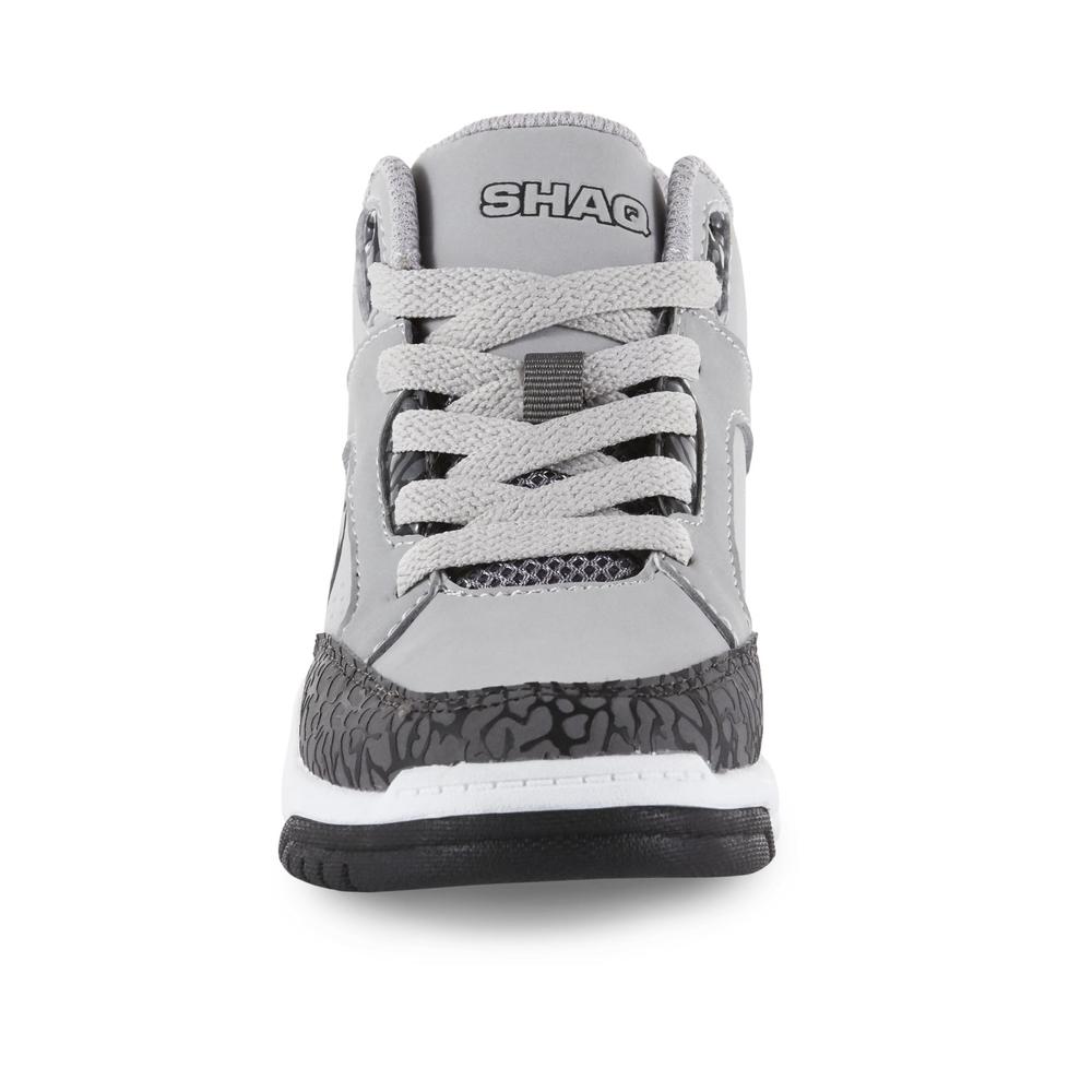 Shaq Boys' Cross Up High-Top Sneaker - Gray