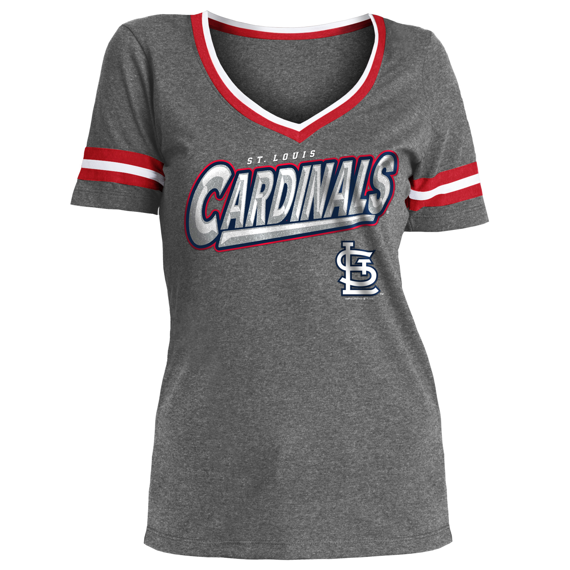 MLB Women’s V-Neck T-Shirt - St. Louis Cardinals