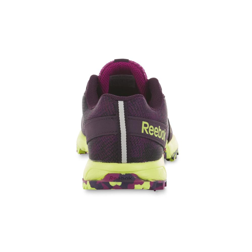 Reebok Women's Dirtkicker Trail II Purple/Yellow Running Shoe