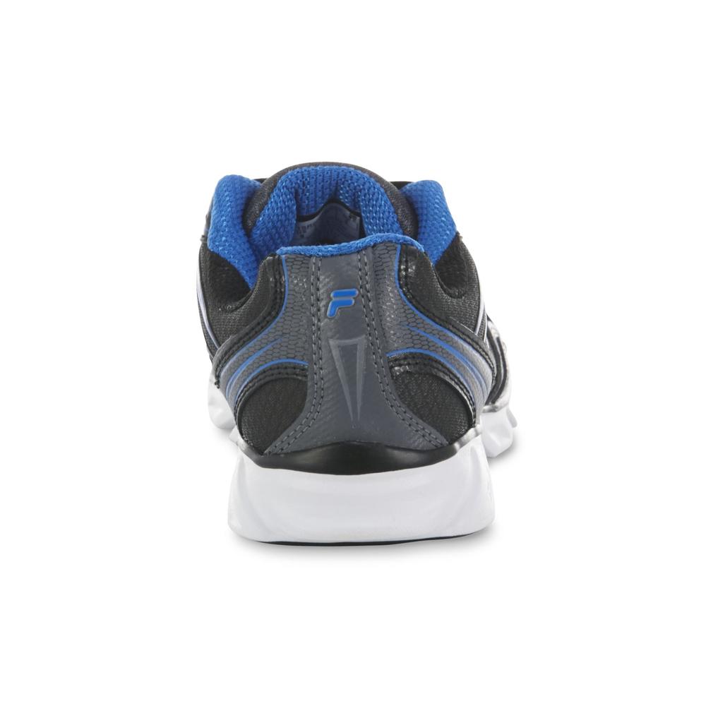 Fila Men's T-Minus Black/Blue Running Shoe