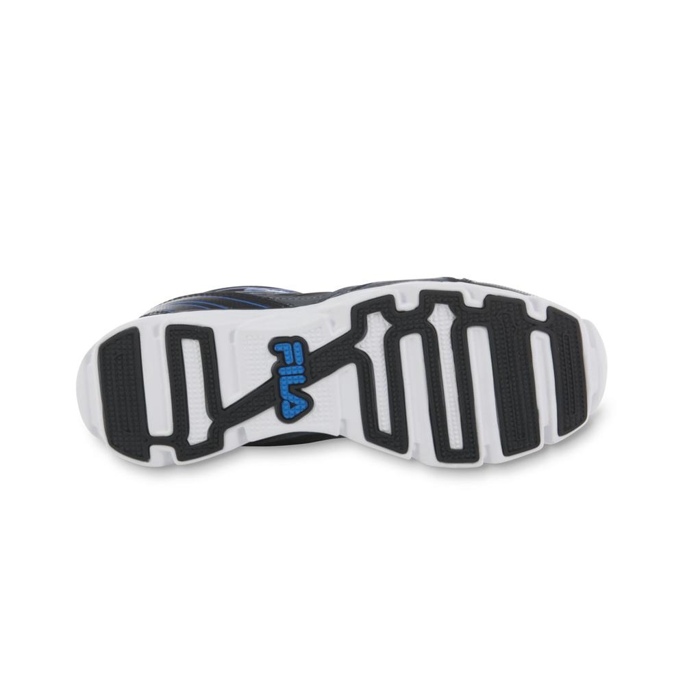 Fila Men's T-Minus Black/Blue Running Shoe