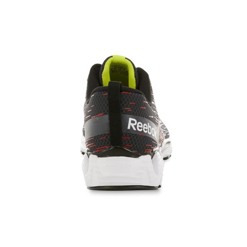 Reebok Men's ZigKick Force Black/Red Running Shoe