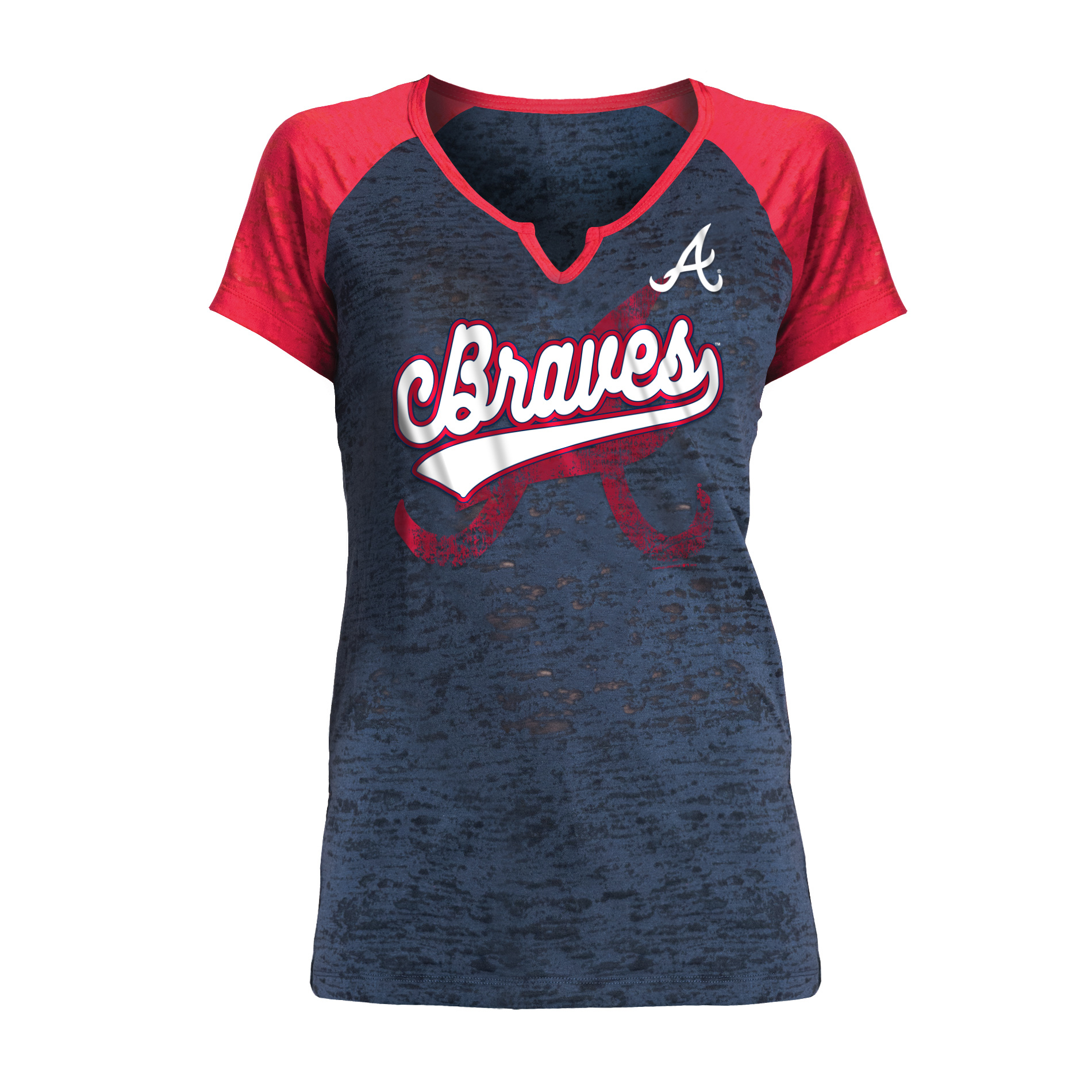 atlanta braves t shirt womens