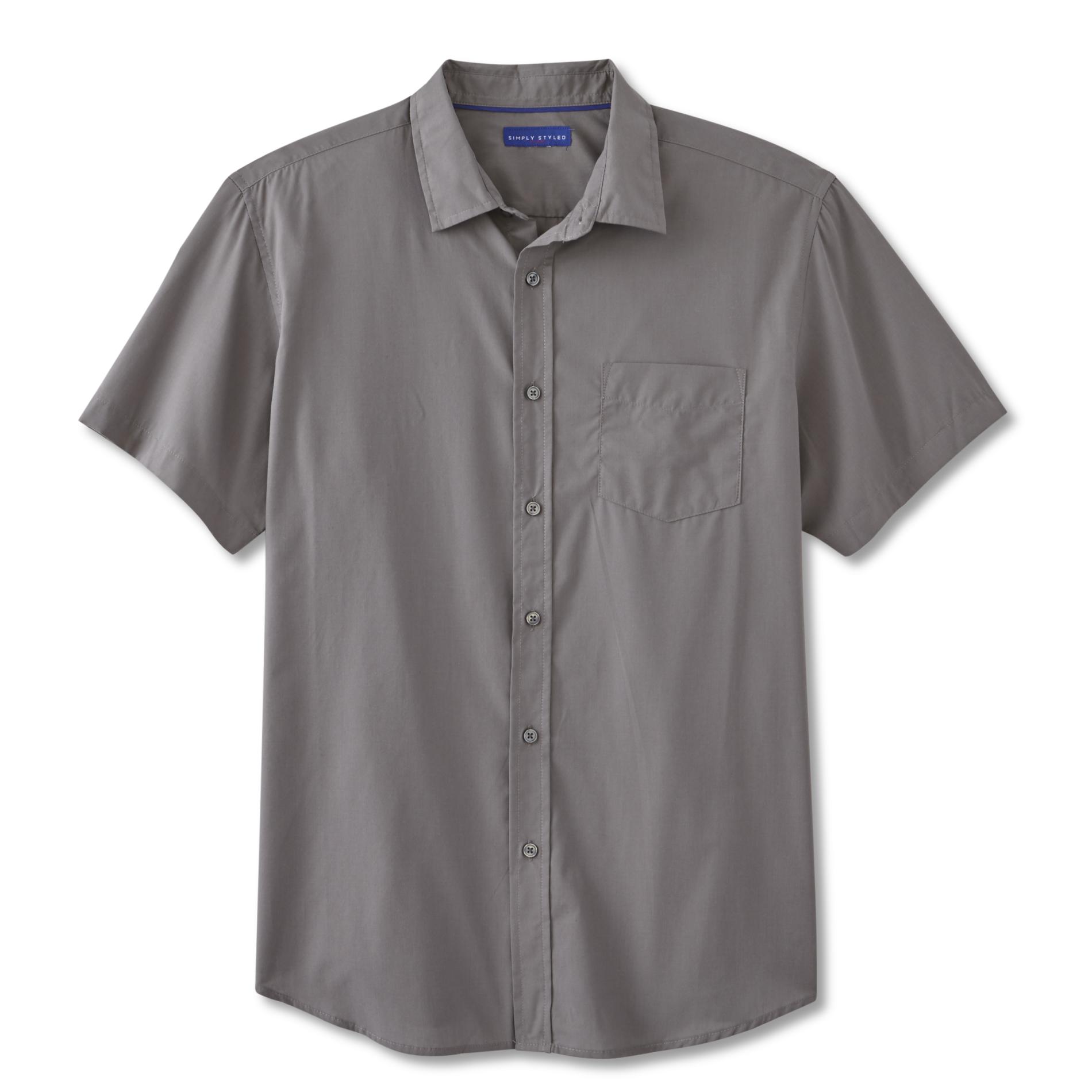 Simply Styled Men's Short-Sleeve Shirt