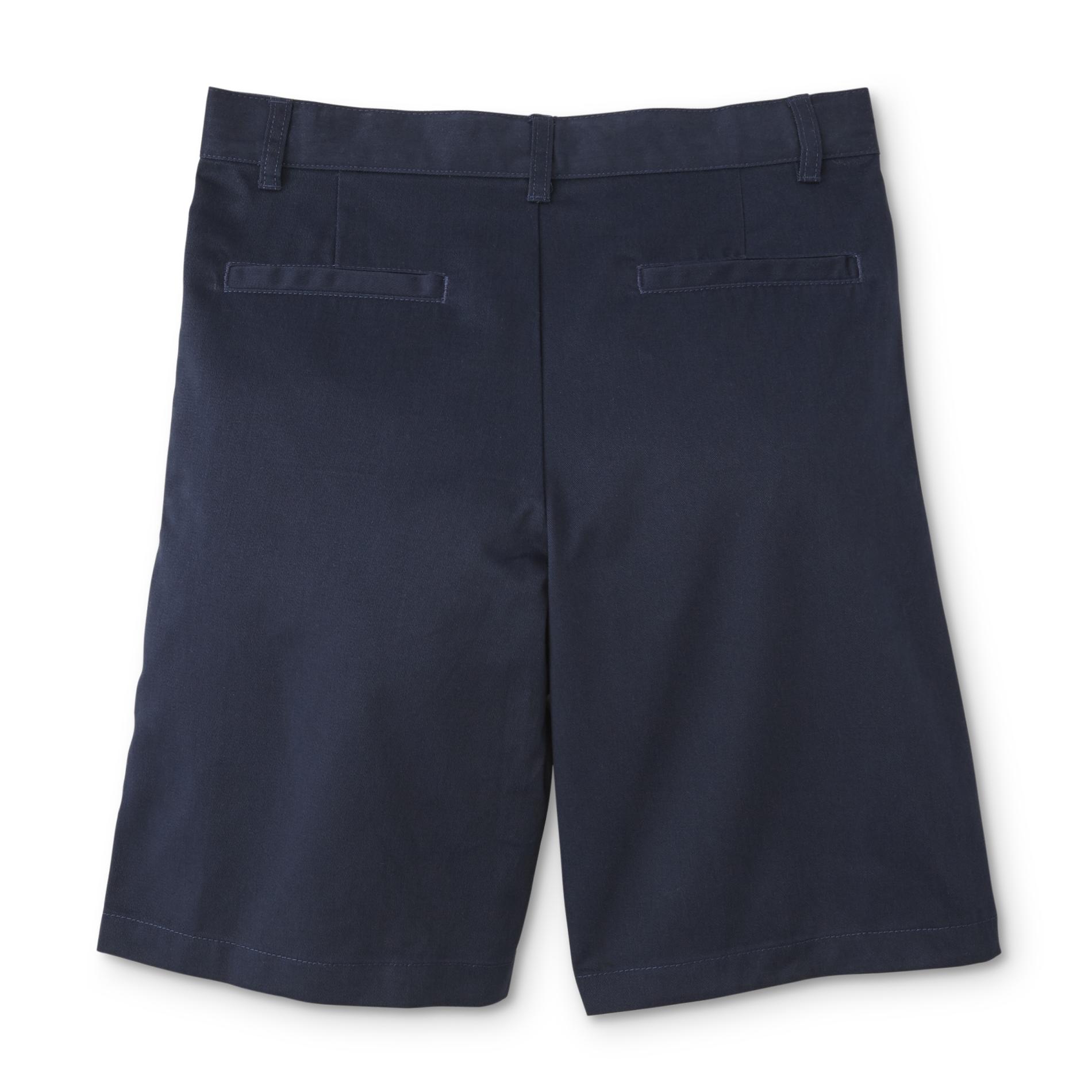 Short Garçon French Toast – Sergé Coton, Coupe Standard Et Husky, élastique Confort