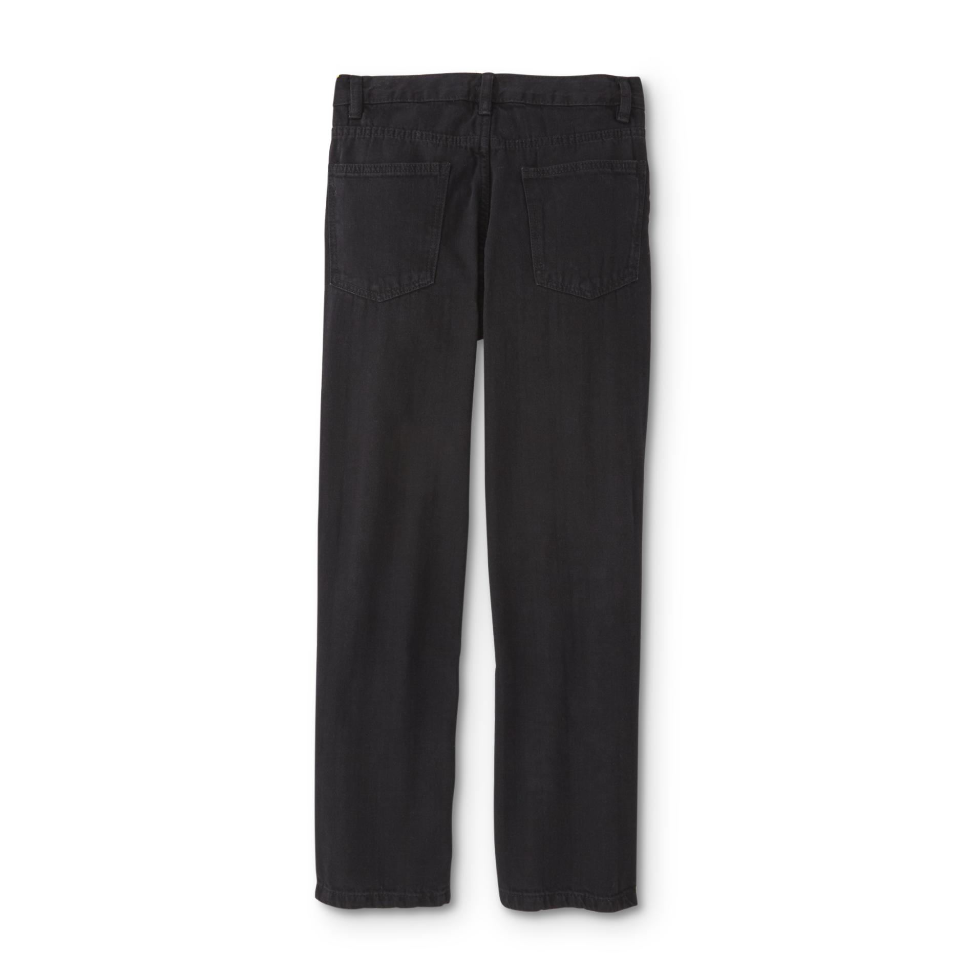 Jean Route 66 Garçon Taille 12 – Coupe Droite Décontractée Bleu Foncé