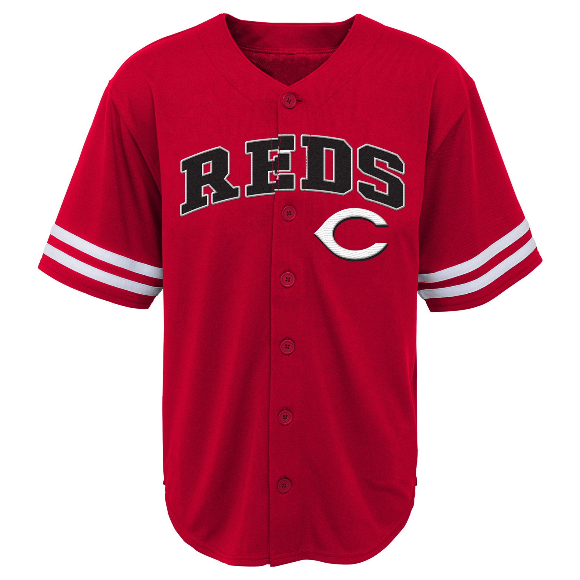 petite MLB Boys’ Short-Sleeve Jersey - Cincinnati Reds, Size: Small petite MLB Boys’ Short-Sleeve Jersey - Cincinnati Reds, Size: Small