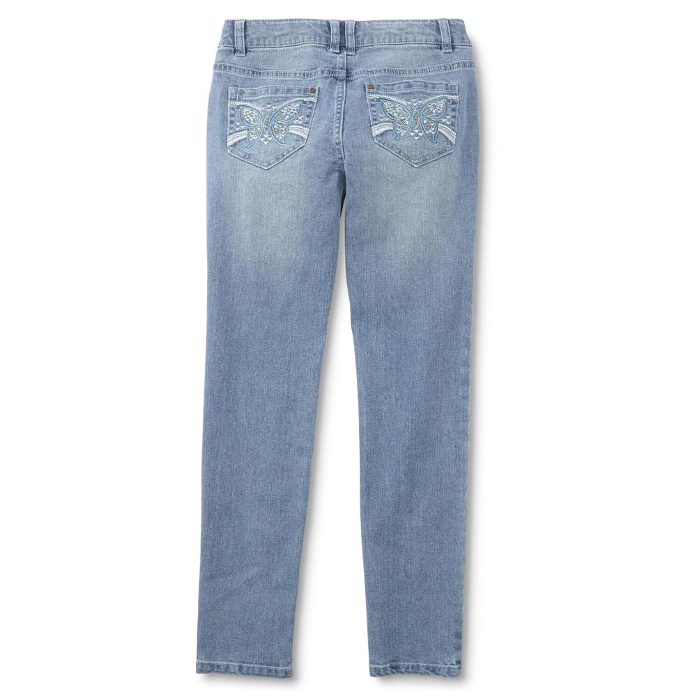 Route 66 Girl's Embellished Skinny Jeans