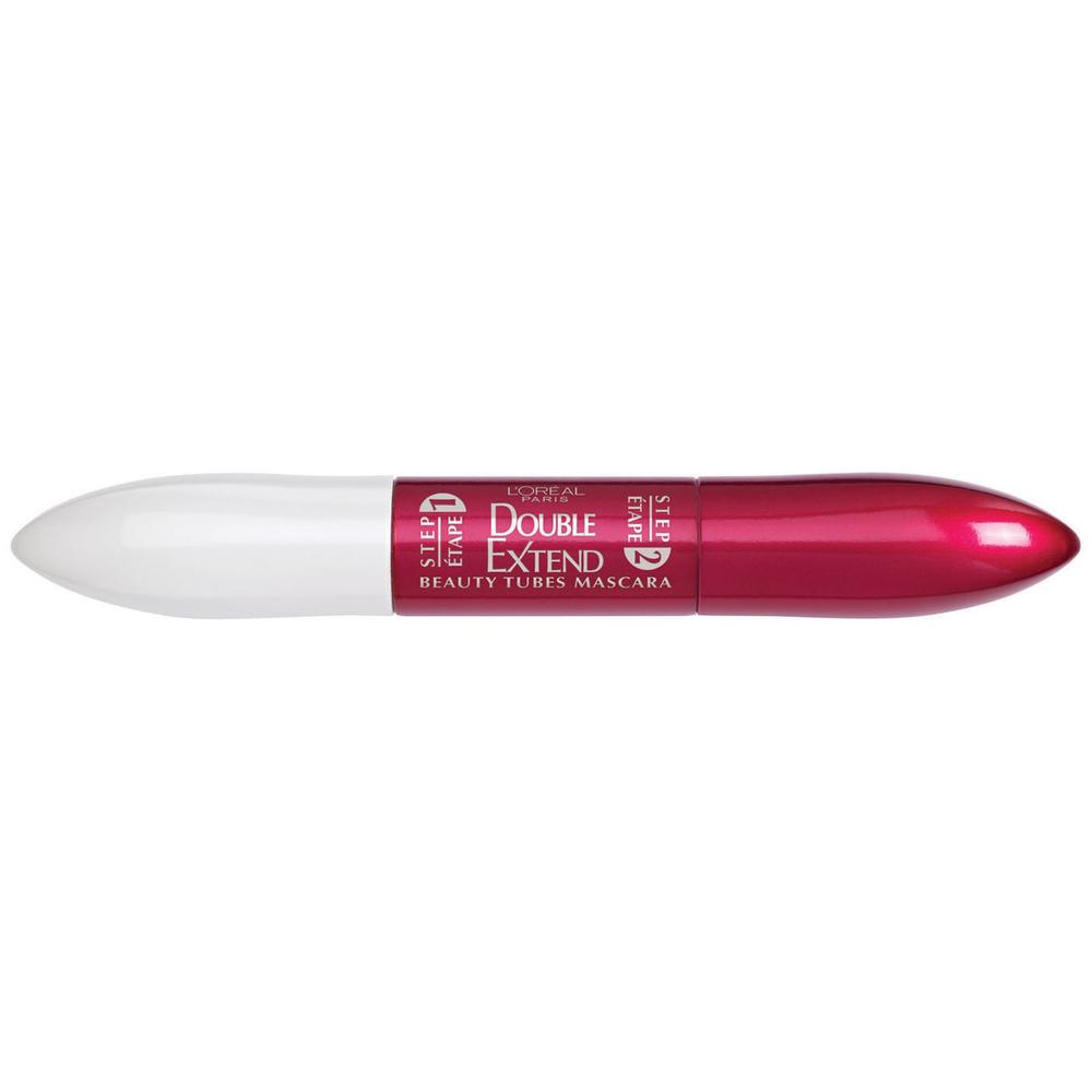 L'Oreal Double Extend Beauty Tubes Mascara and Base Coat, Washable