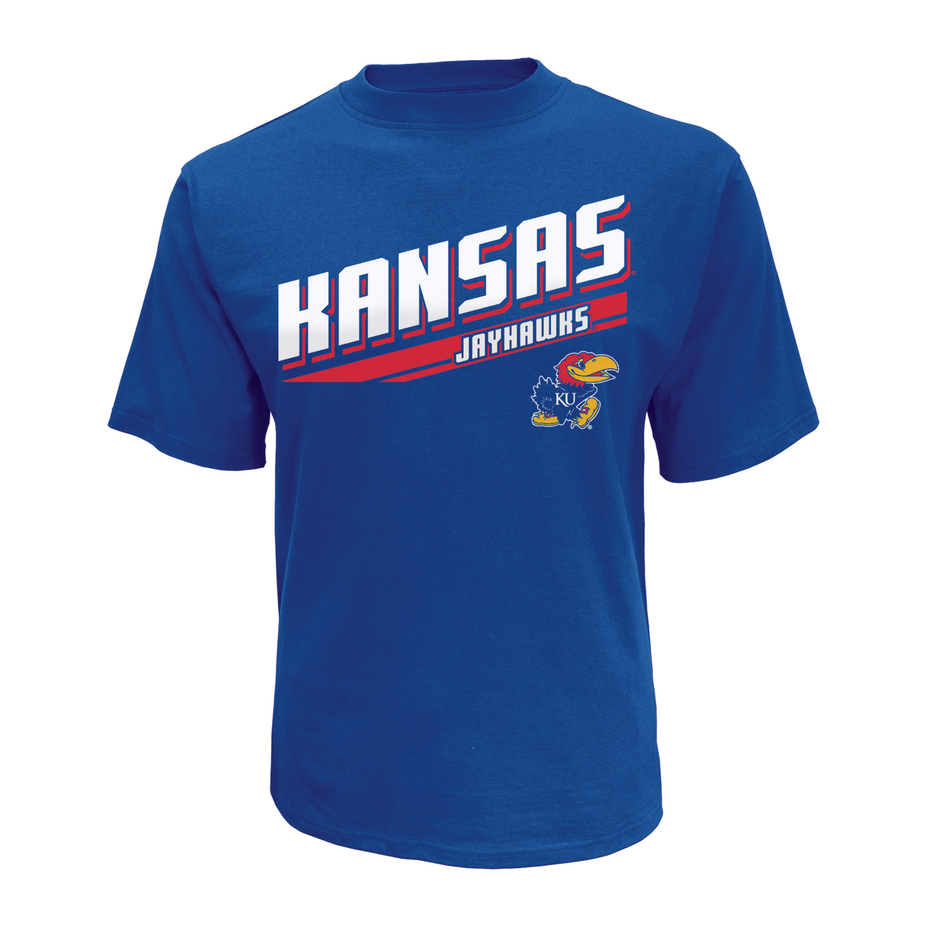 petite NCAA Men’s Big & Tall Short-Sleeve T-Shirt - Kansas Jayhawks, Size: 4XL petite NCAA Men’s Big & Tall Short-Sleeve T-Shirt - Kansas Jayhawks, Size: 4XL