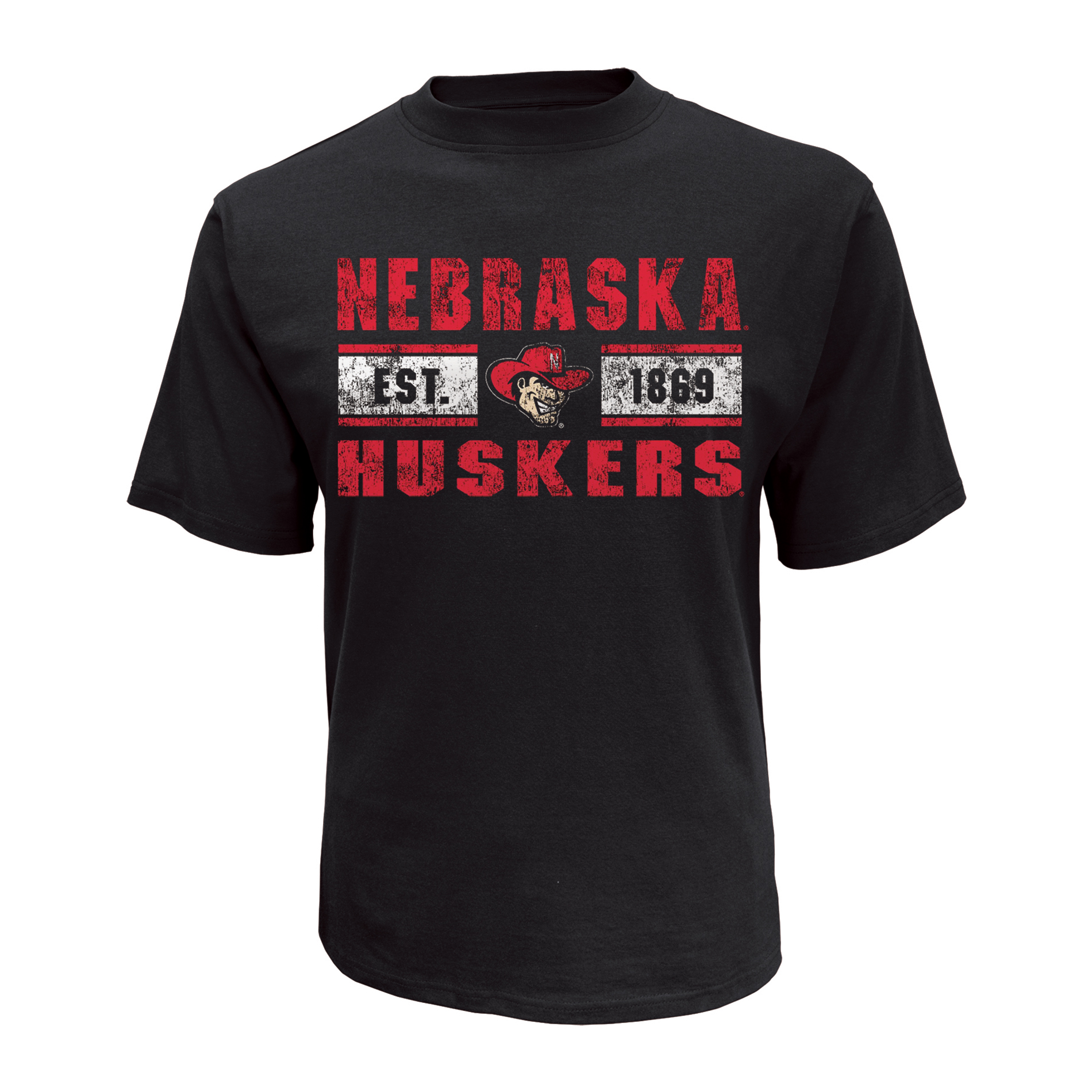 NCAA Men&#8217;s Short-Sleeve Athletic T-Shirt - Nebraska Cornhuskers