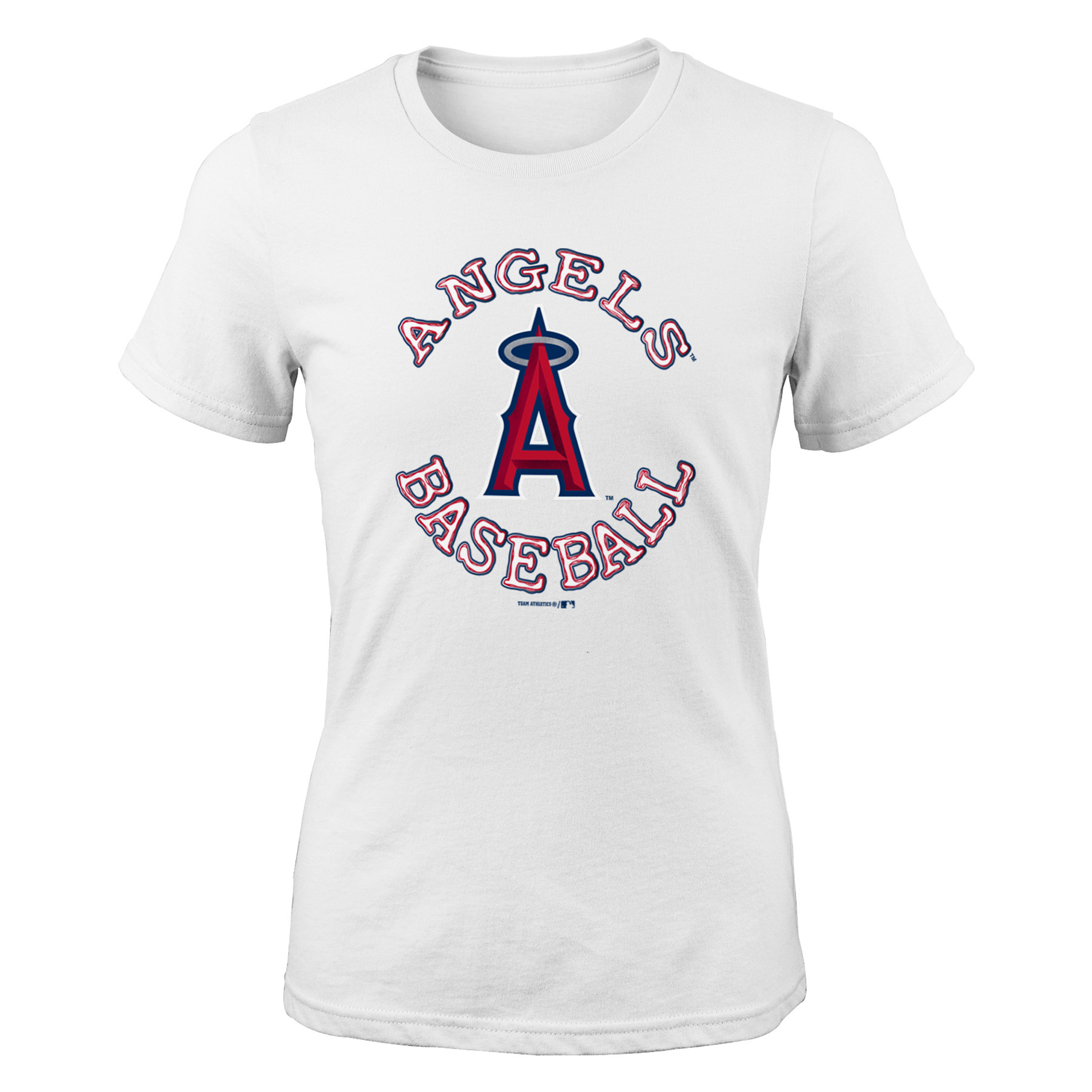 MLB Girls&#8217; Short-Sleeve T-Shirt - Los Angeles Angels