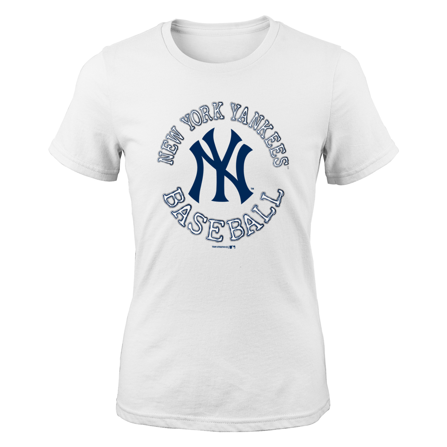 MLB Girls&#8217; Short-Sleeve T-Shirt - New York Yankees