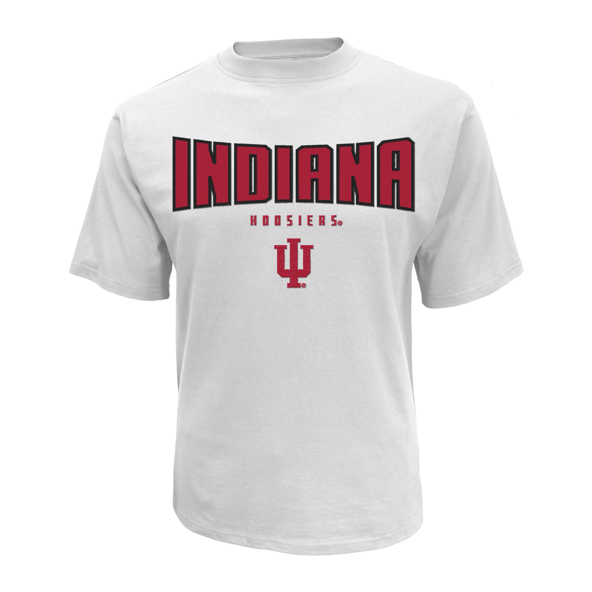 NCAA Men&#8217;s Short-Sleeve Applique T-Shirt - Indiana Hoosiers