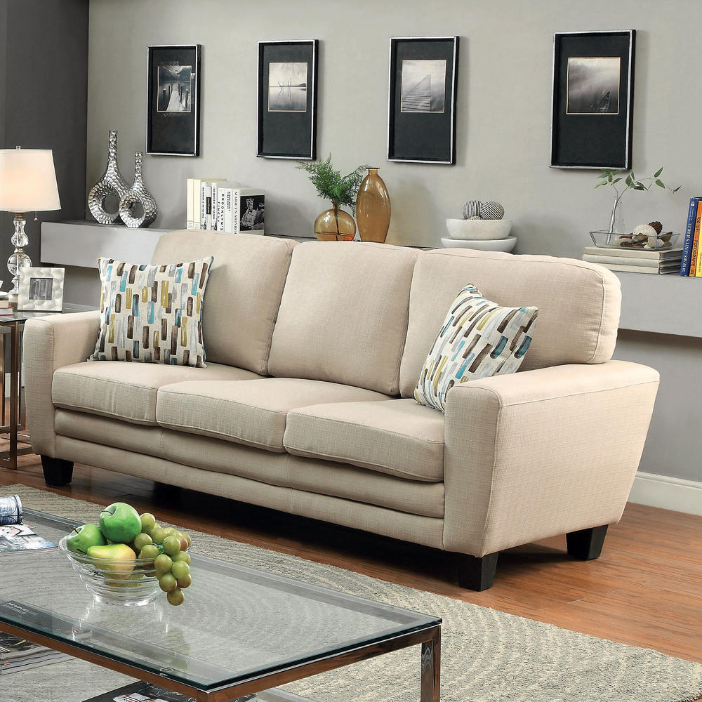 Furniture of America Wendel Fabric Sofa