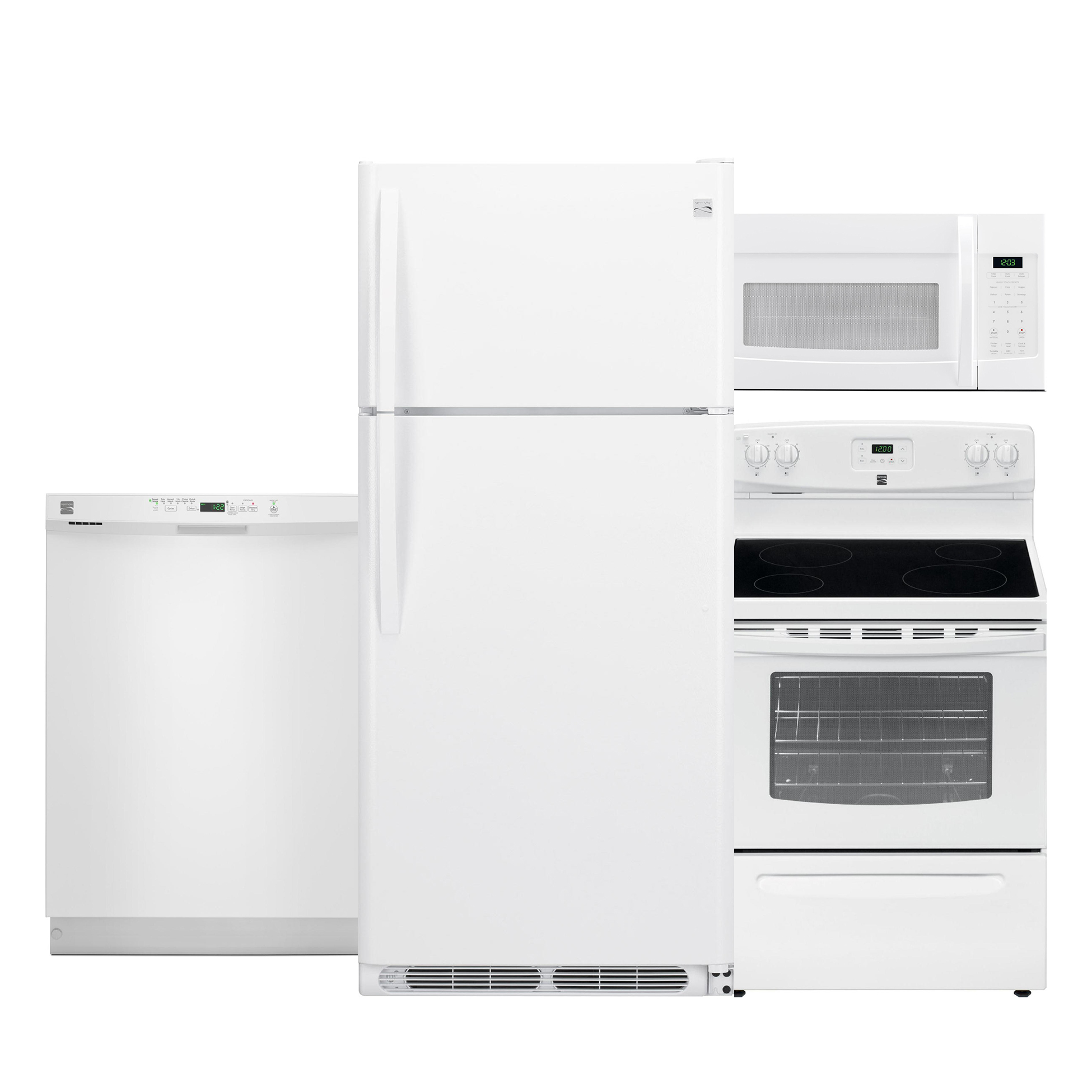Kenmore Kenmore 4 piece kitchen suite - White - Appliances ...