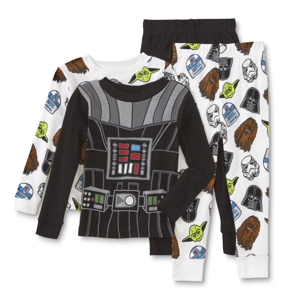 Lucasfilm Star Wars Toddler Boy's 2-Pairs Pajamas