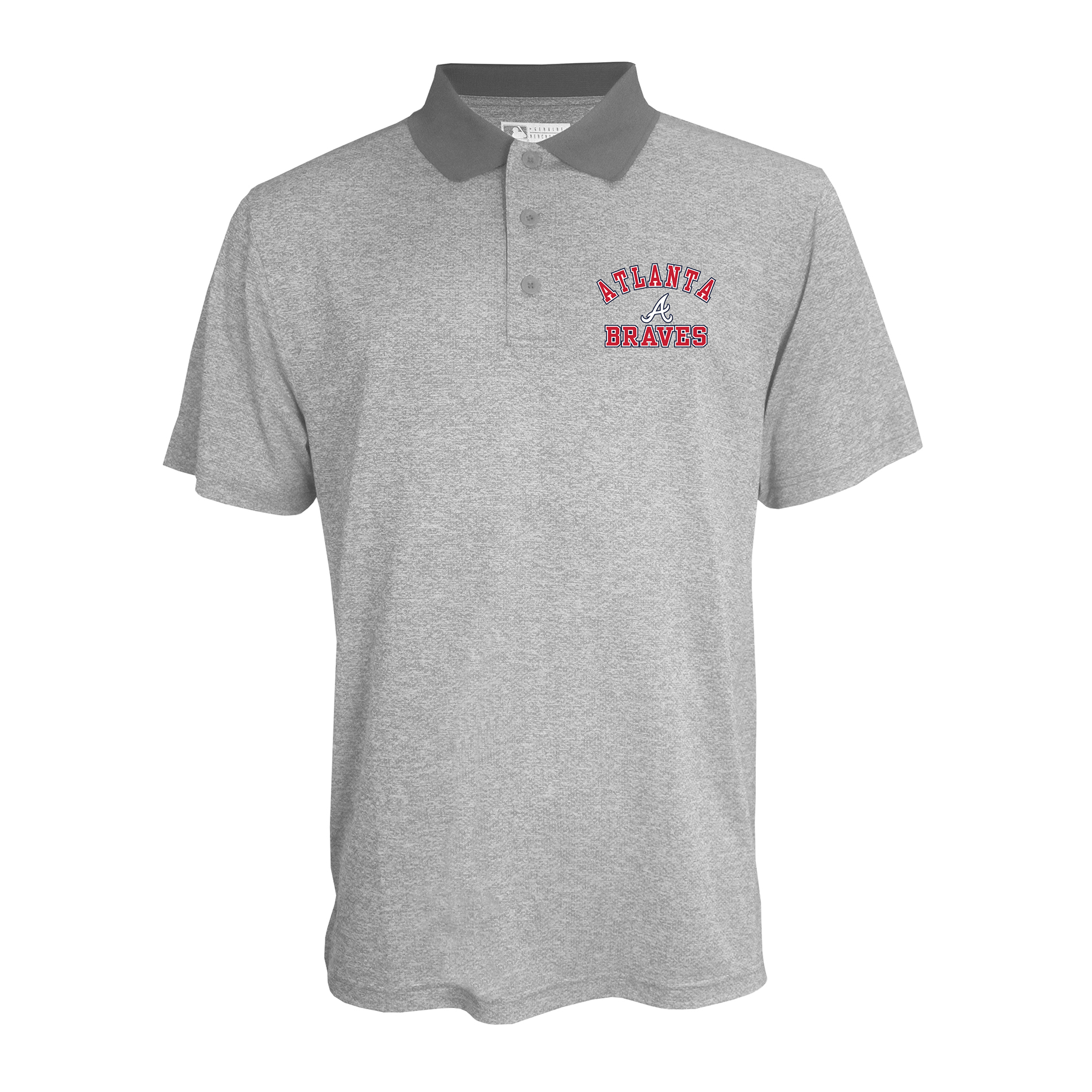 atlanta braves collared shirt