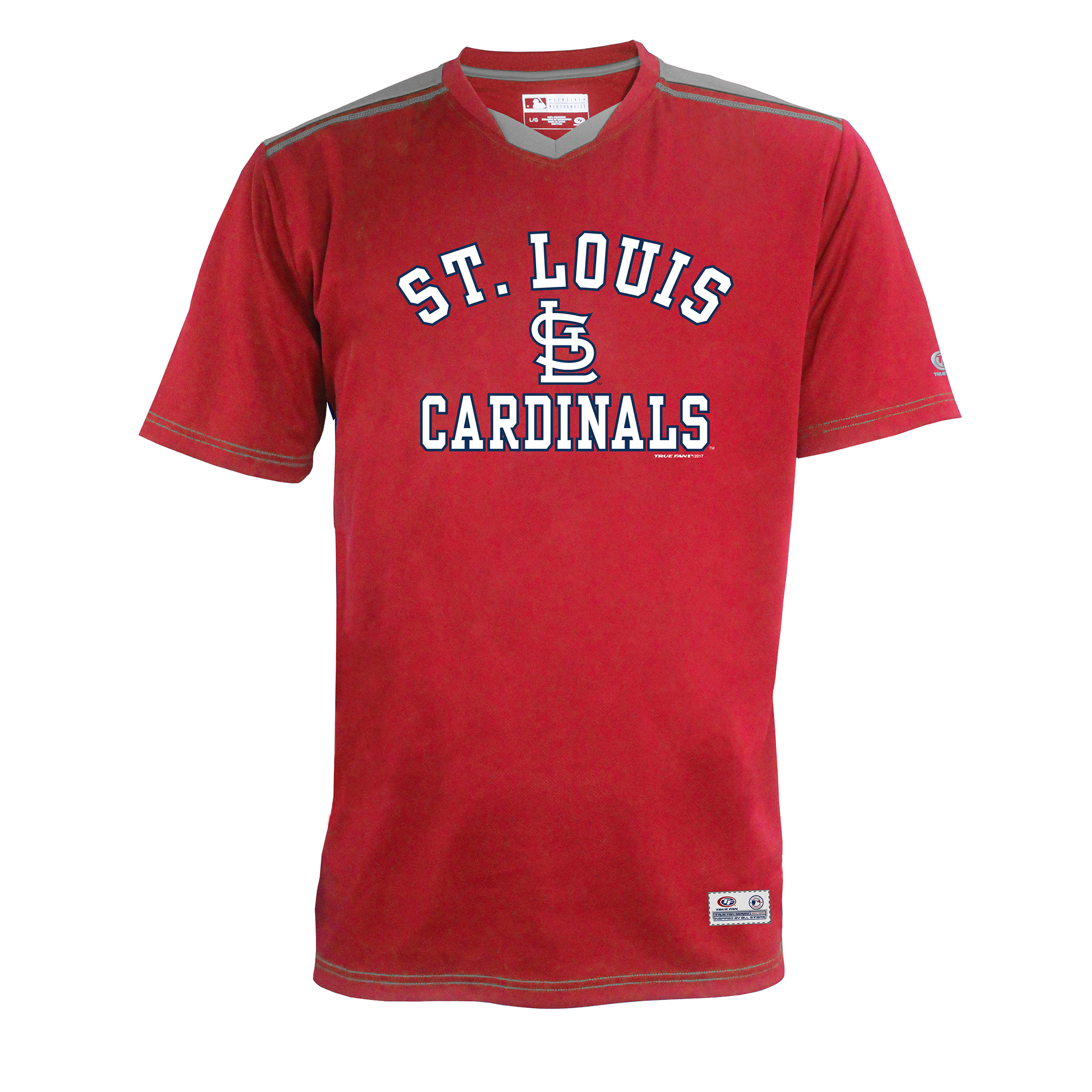 MLB Men’s V-Neck Jersey - St. Louis Cardinals, Size: Small MLB Men’s V-Neck Jersey - St. Louis Cardinals, Size: Small