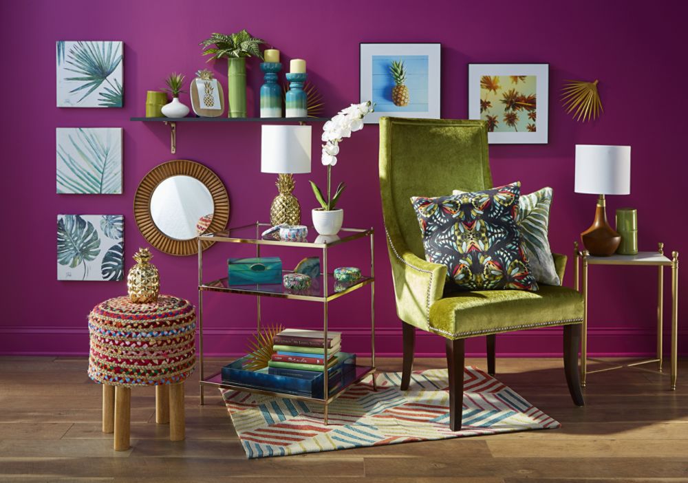 Lifestyle Decor Lifestyle Decor Psychotropical Collection Home