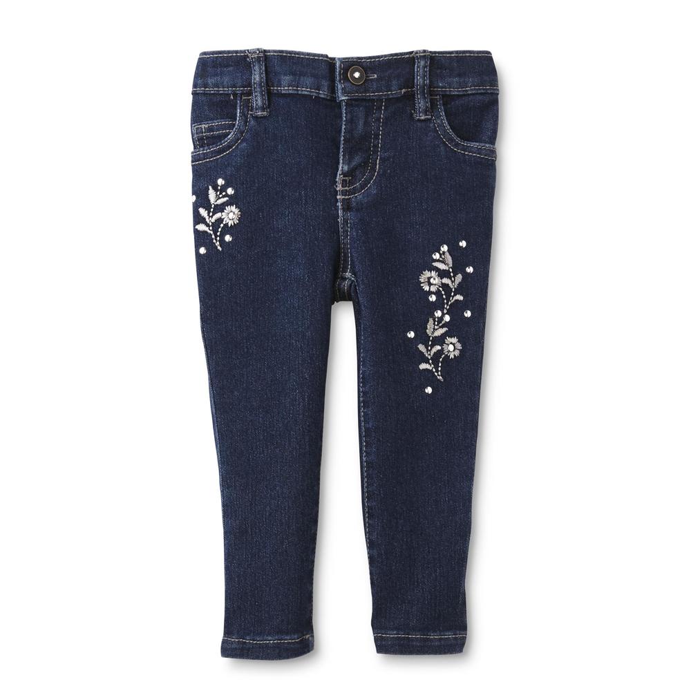 Toughskins Infant & Toddler Girl's Skinny Jeans - Floral
