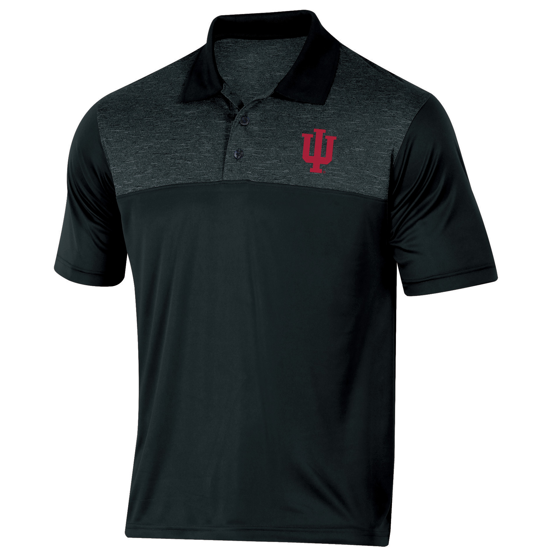 NCAA Men&#8217;s Indiana Hoosiers Colorblock Polo T-Shirt