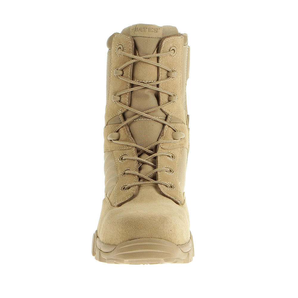 Bates Men's GX-8 Desert Composite Toe Side Zip Boot E02276 Wide Width Available - Tan
