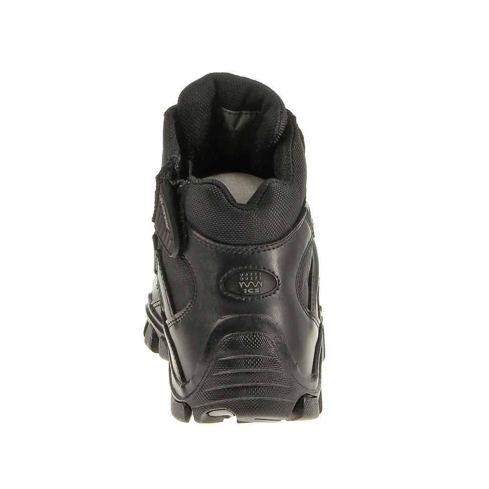 Bates Men's Delta 6" Individual Comfort System (ICS) Soft Toe Work Boot E02346 - Black