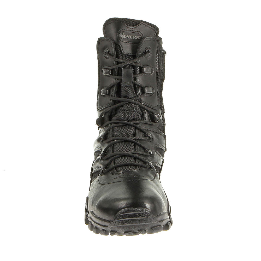 Bates Men's Individual Comfort System (ICS) 8" Soft Toe Work Boot 2348 - Black - Wide Width Available