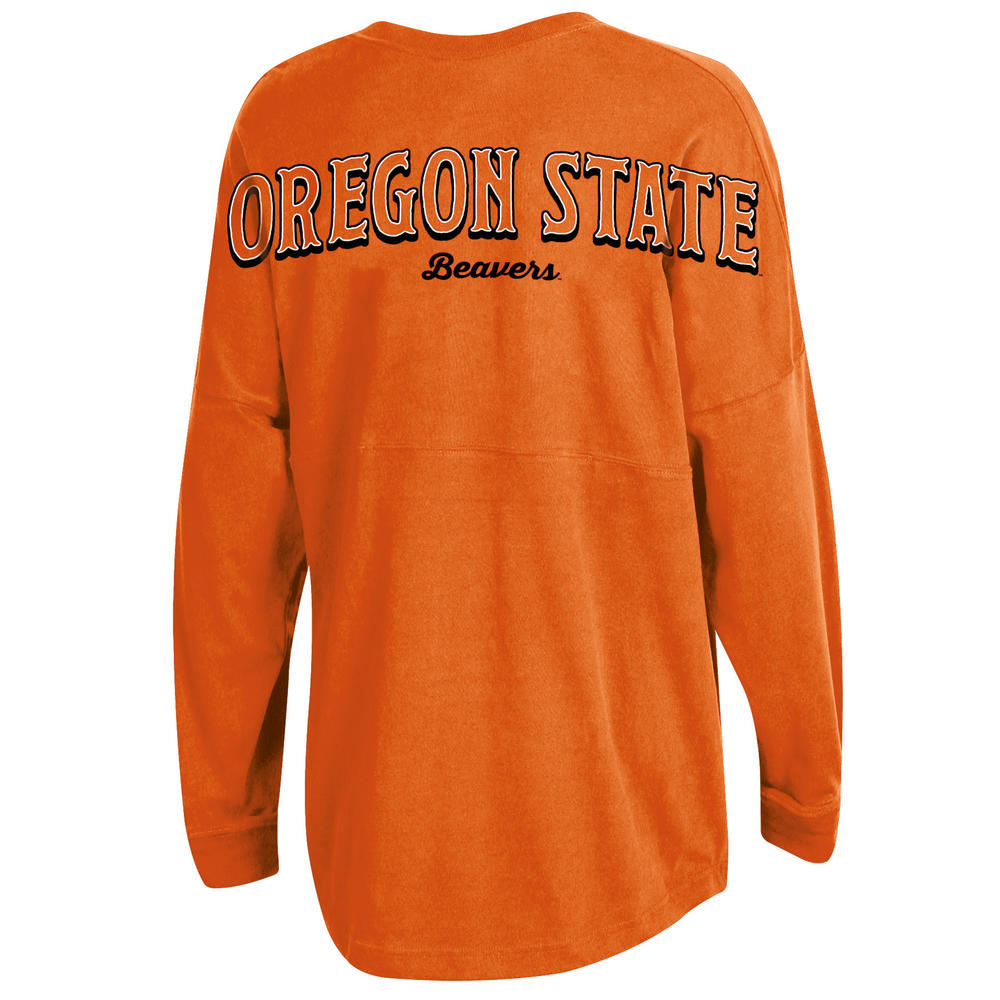 NCAA Women&#8217;s Oregon State Beavers Lace-Up Oversize Top