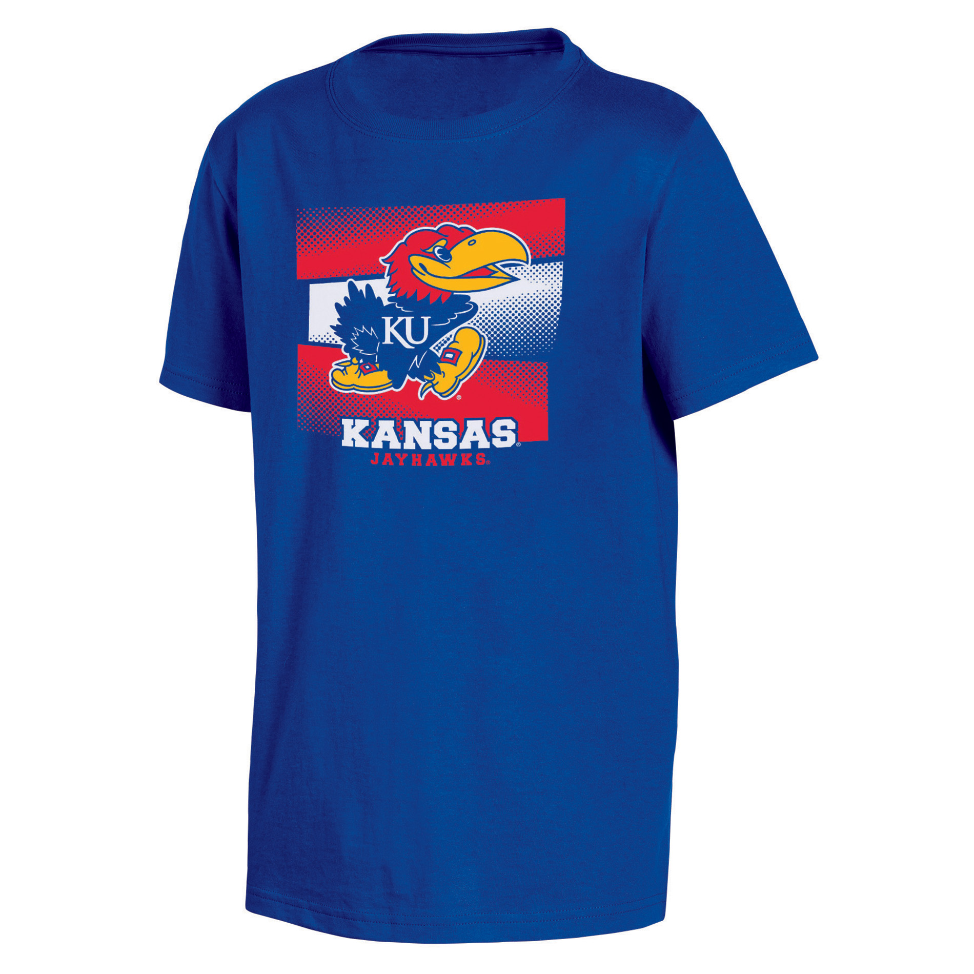 NCAA Boys&#8217; Kansas Jayhawks Short-Sleeve T-Shirt