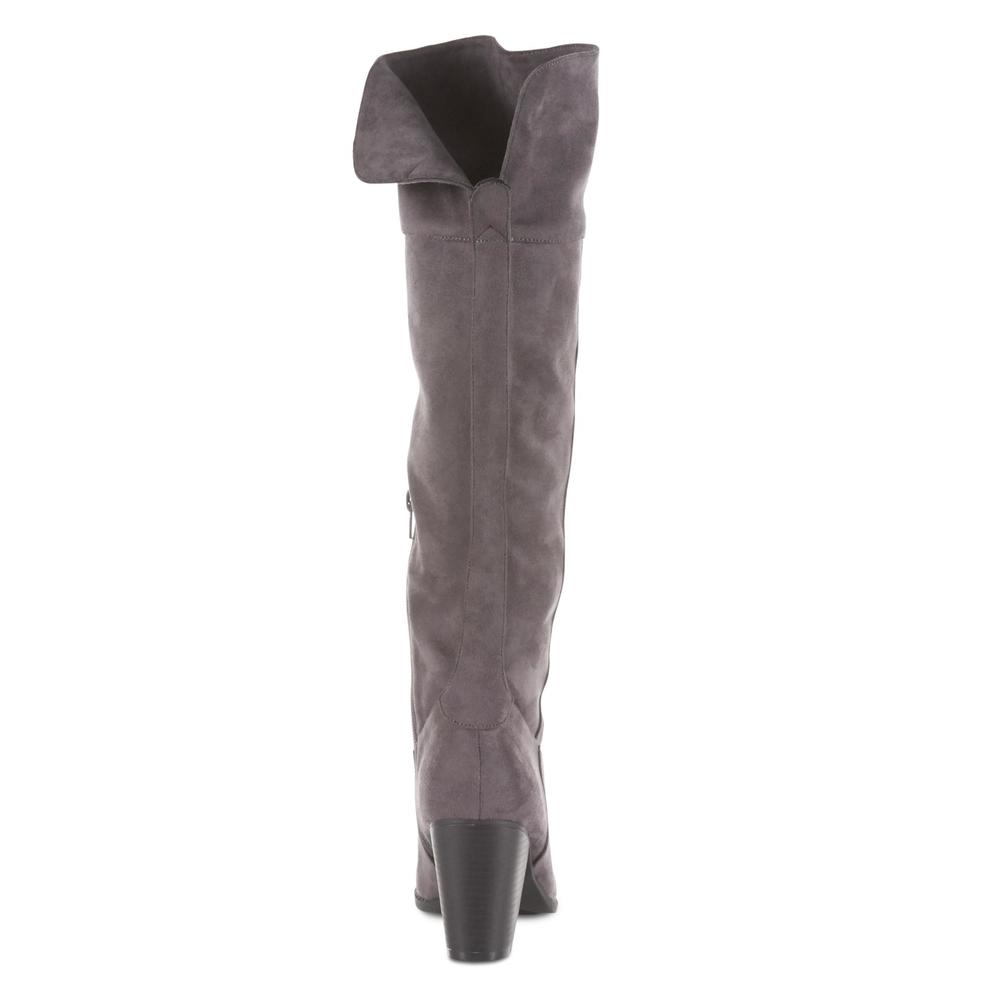 Diba Juniors' Celia Fashion Boot - Gray, Wide Available