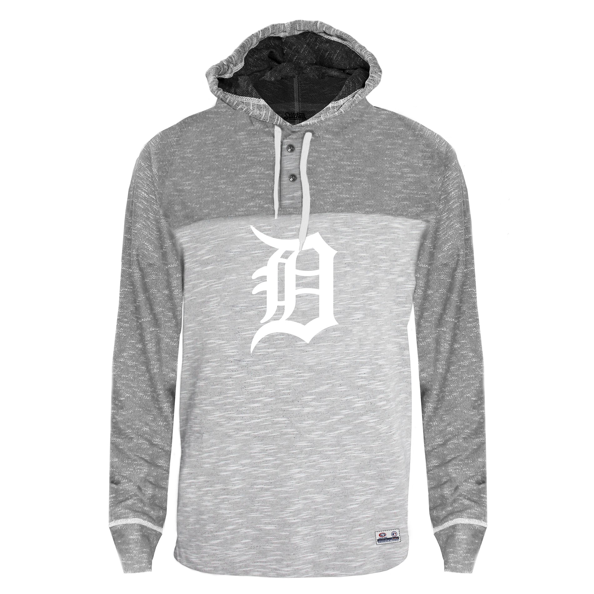 MLB Men’s Detroit Tigers Henley Jersey, Size: Medium MLB Men’s Detroit Tigers Henley Jersey, Size: Medium