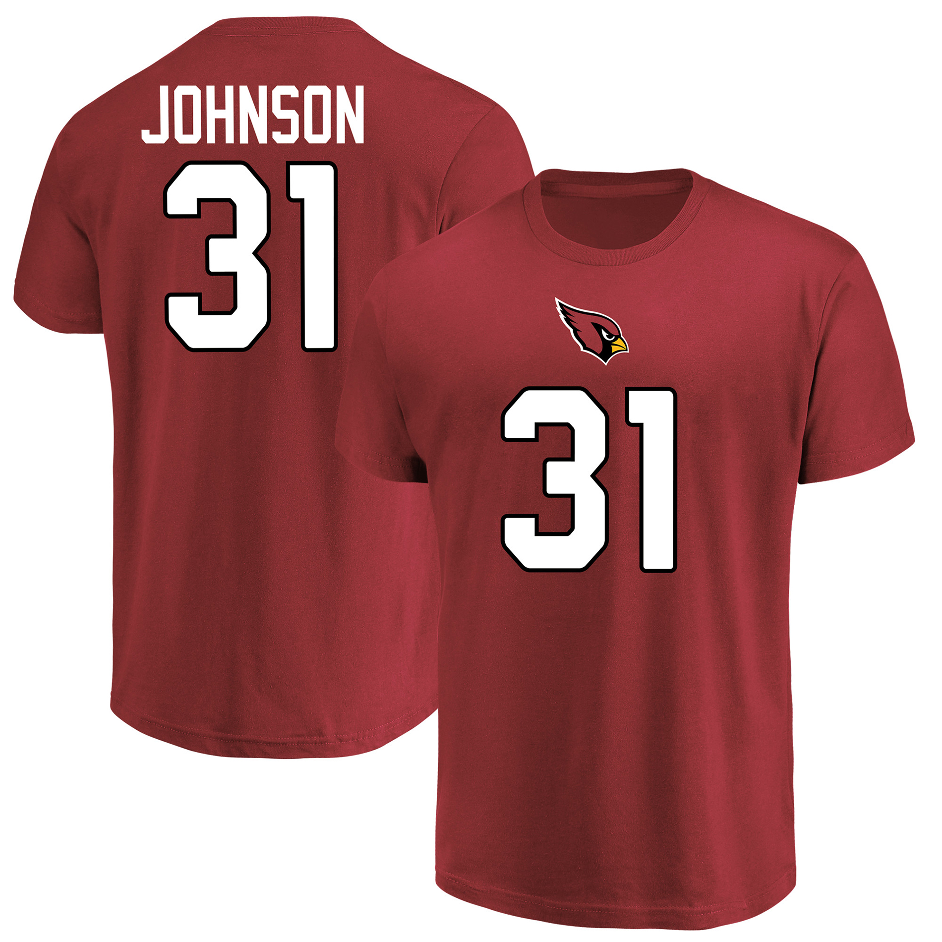 NFL Men’s Arizona Cardinals T-Shirt - David Johnson, Size: Medium NFL Men’s Arizona Cardinals T-Shirt - David Johnson, Size: Medium