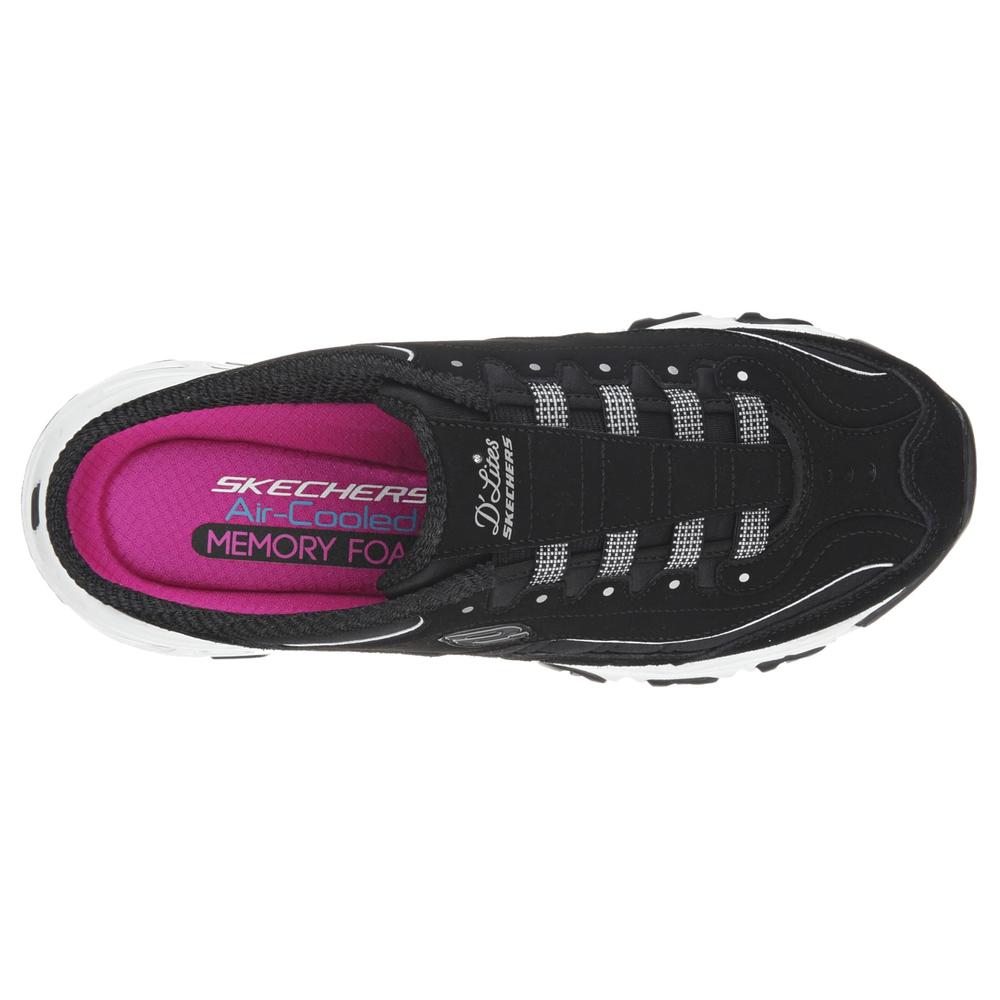 Skechers Women's D'Lites Resilient Athletic Shoe - Black