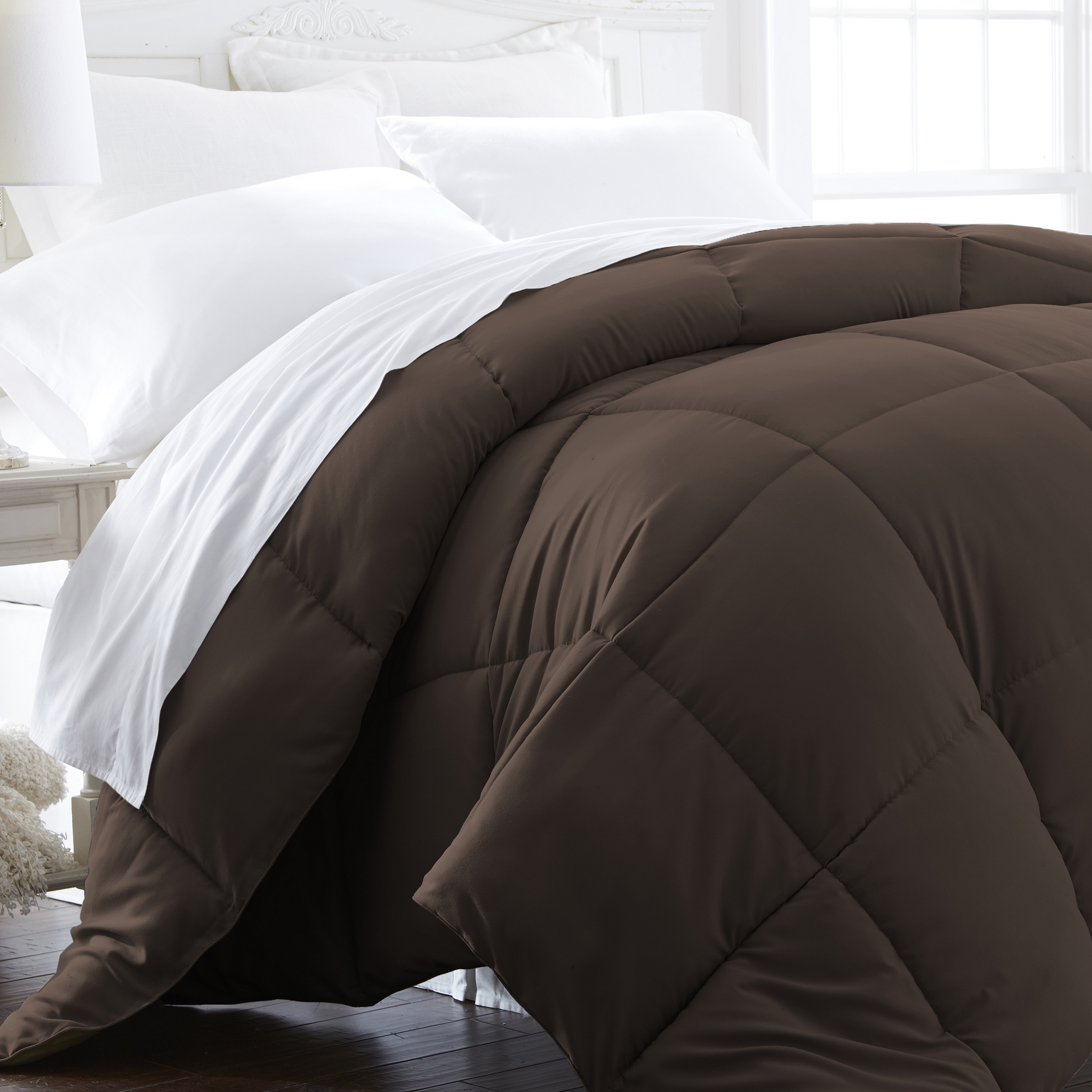 Heart & Home Super Plush Goose Down Alternative Comforter
