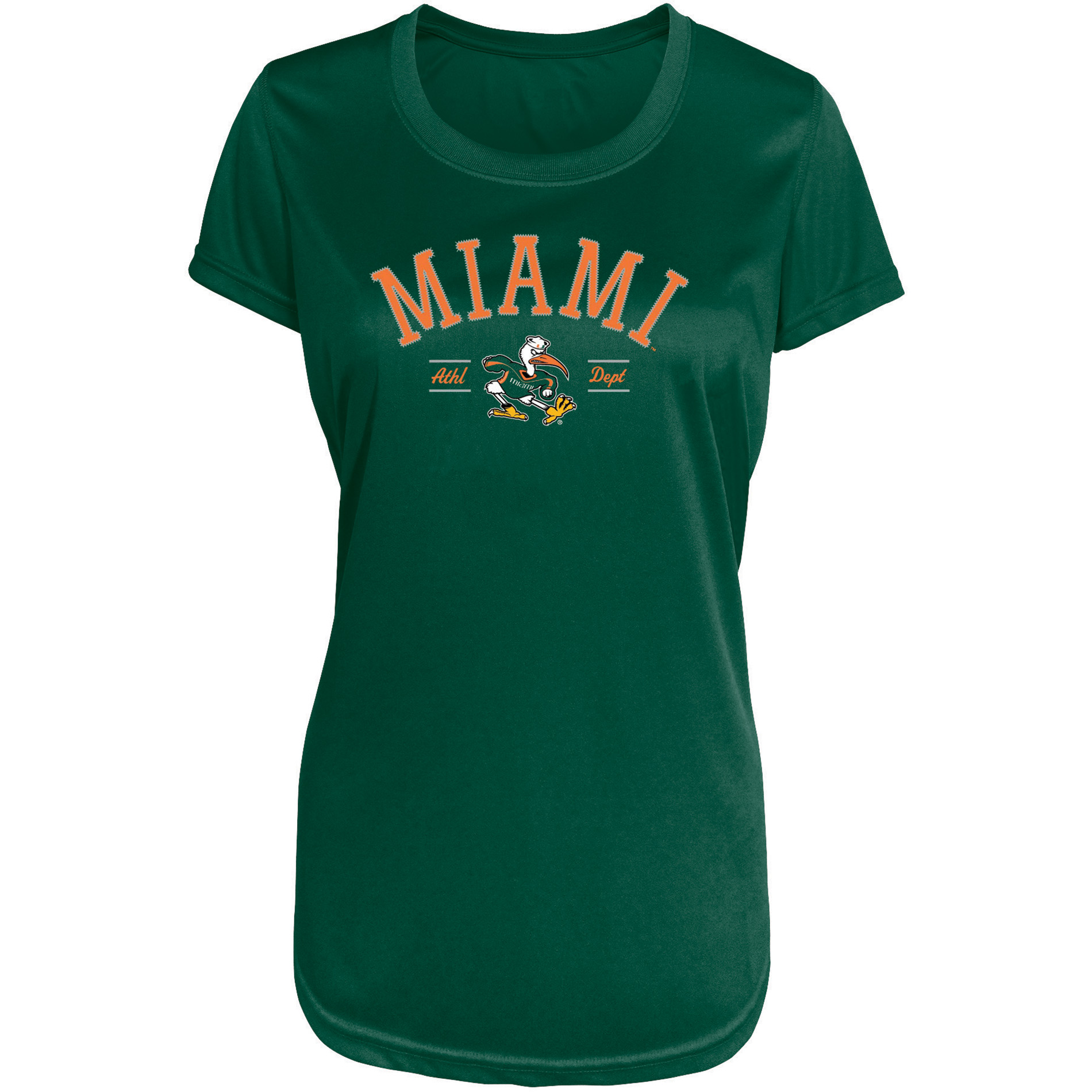 NCAA Women&#8217;s Scoop Neck T-Shirt - Miami Hurricanes