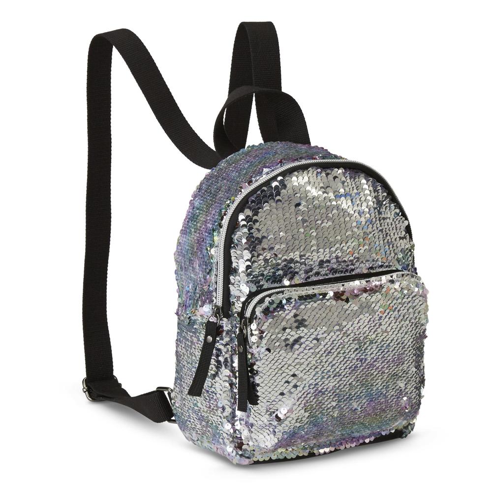 Juniors' Backpack Purse - Flip Sequins