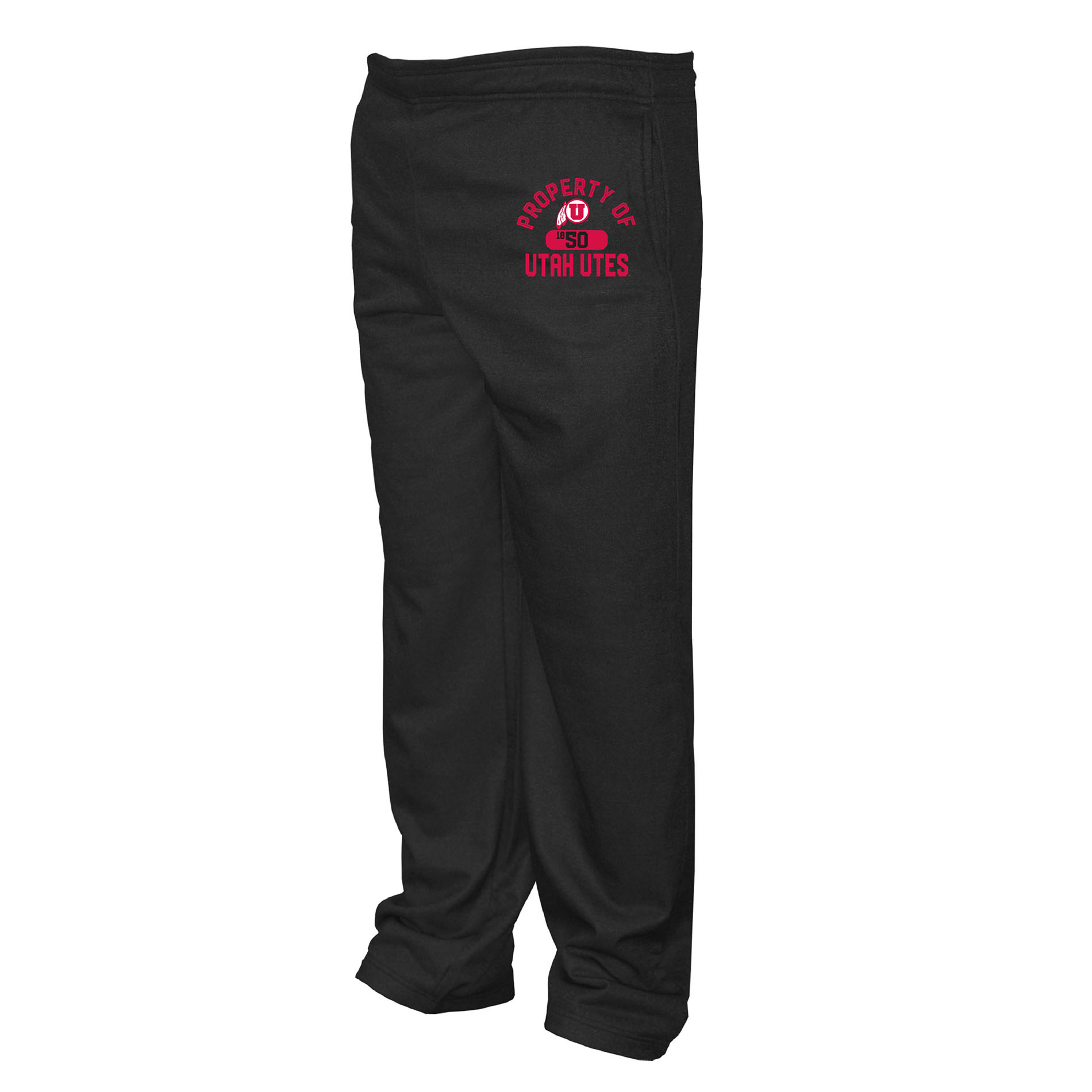 NCAA Men&#8217;s Logo Fleece Pants - Utah Utes