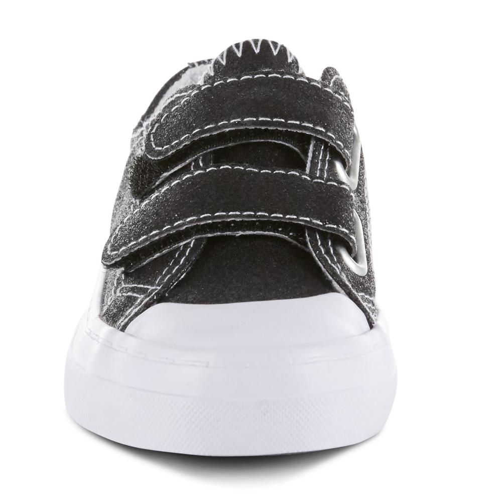 Basic Editions Toddler Girls' Maisy Sneaker - Black