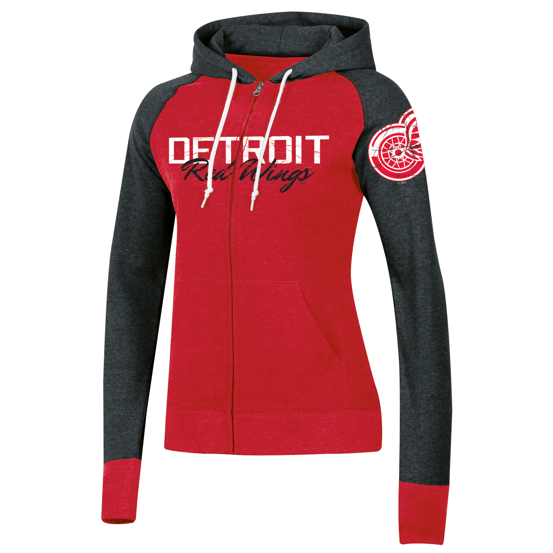 NHL Women’s Detroit Red Wings Full-Zip Hoodie, Size: Small NHL Women’s Detroit Red Wings Full-Zip Hoodie, Size: Small